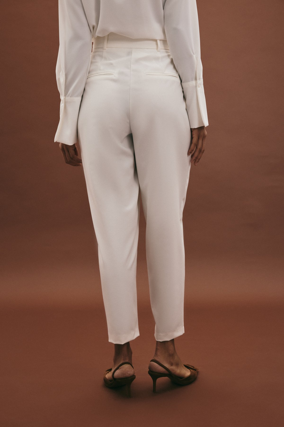 Lena Havuç Pantolon - Ekru