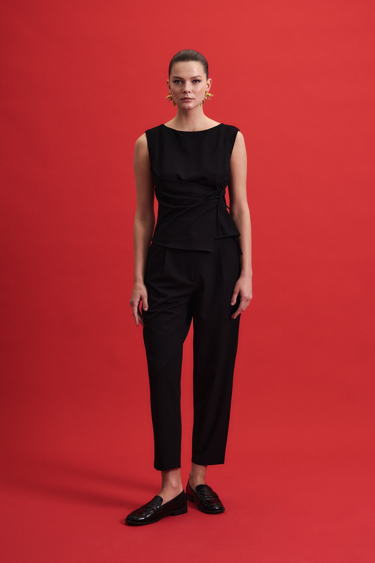 Lena Havuç Pantolon - Siyah