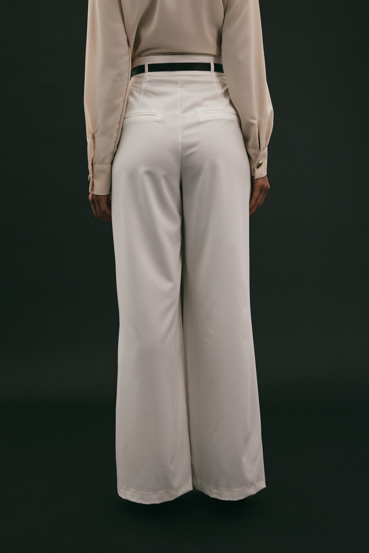 Lena Palazzo Pantolon - Ekru