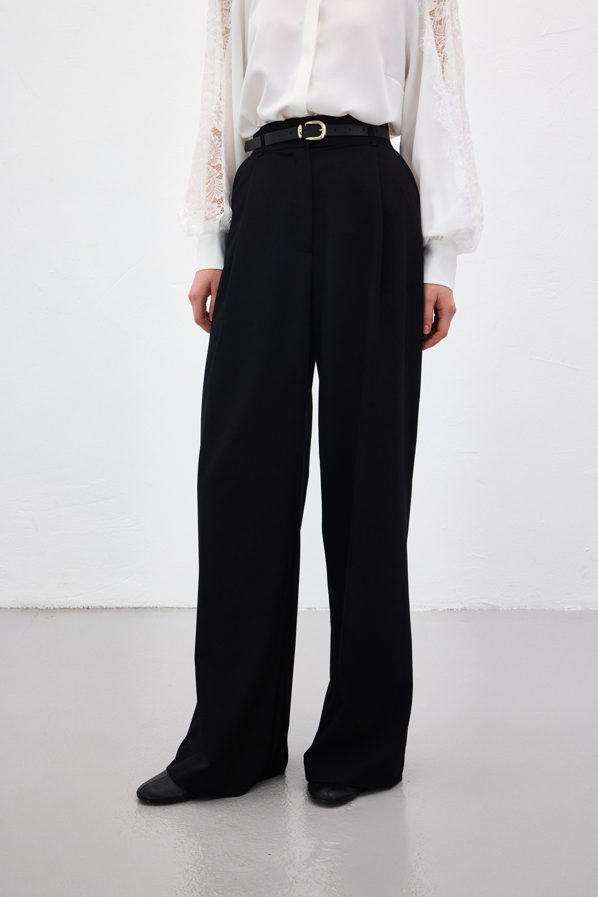 Lena Palazzo Pantolon - Siyah