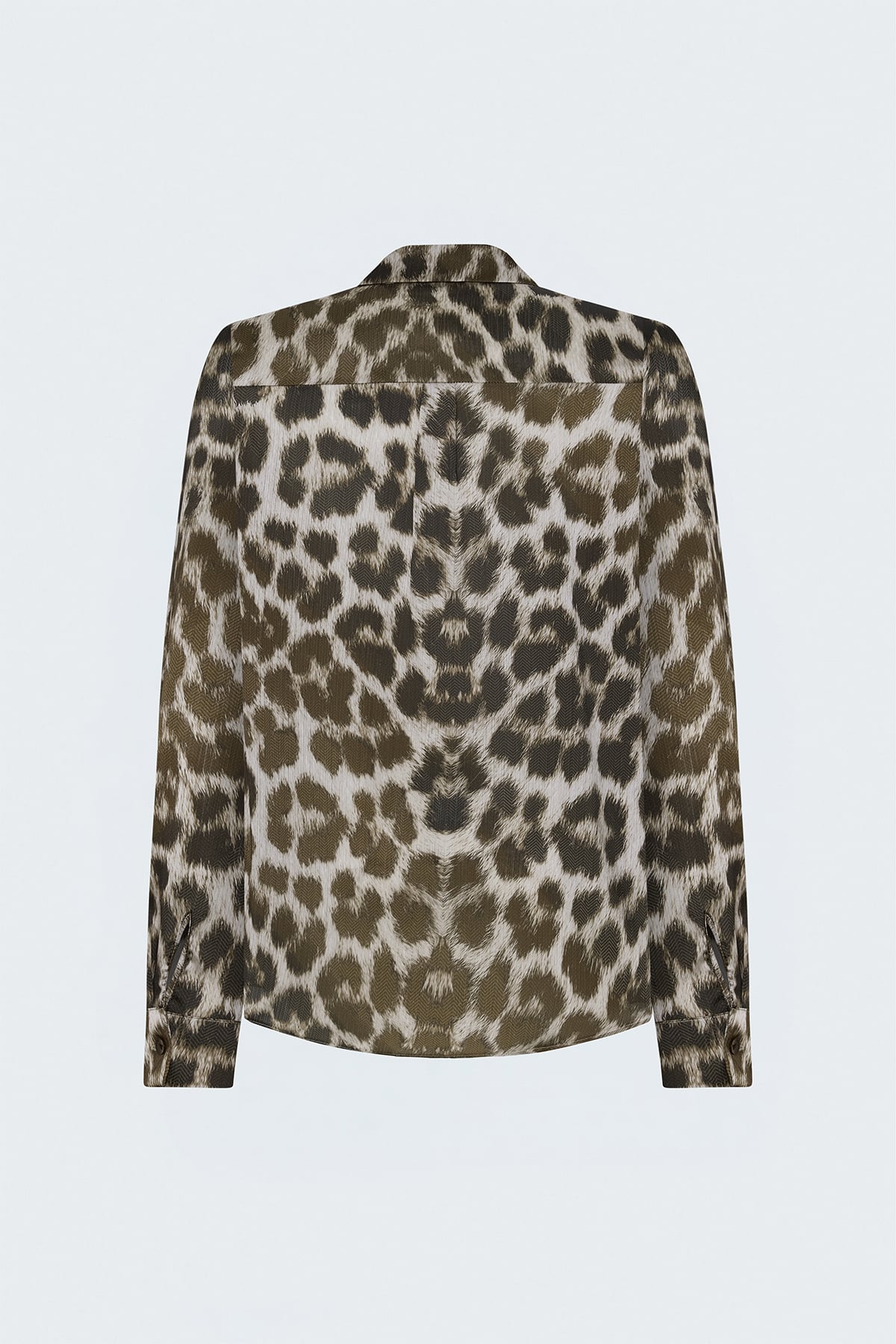 Classic Leopard Print Shirt - Brown
