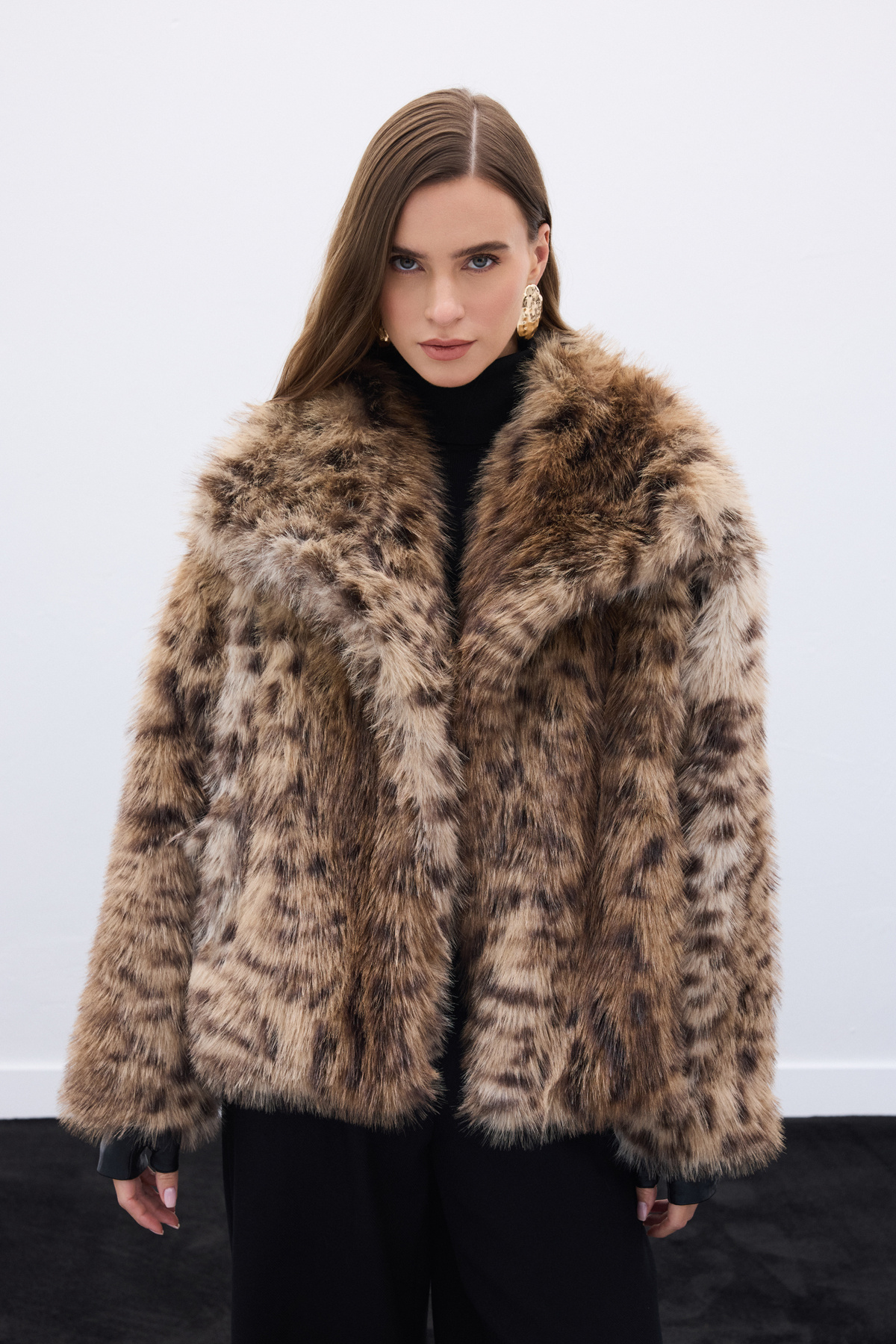 Leopar Desenli Kürk - Leopar