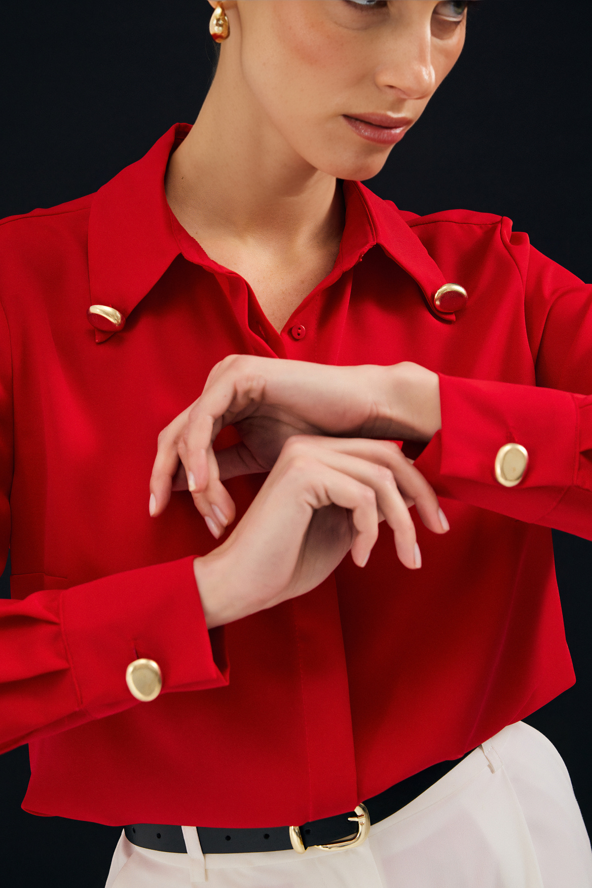 Lucy Shirt - Red