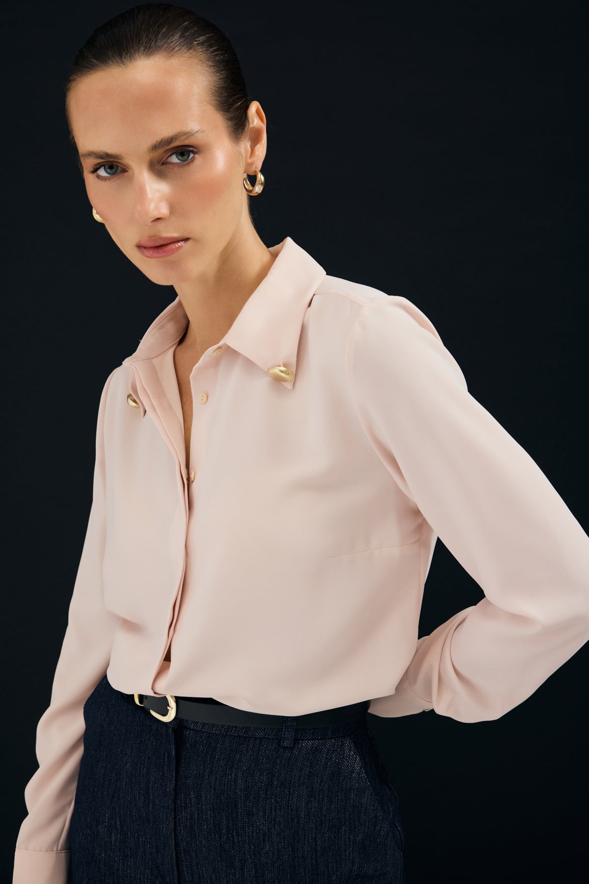 Lucy Shirt - Powder