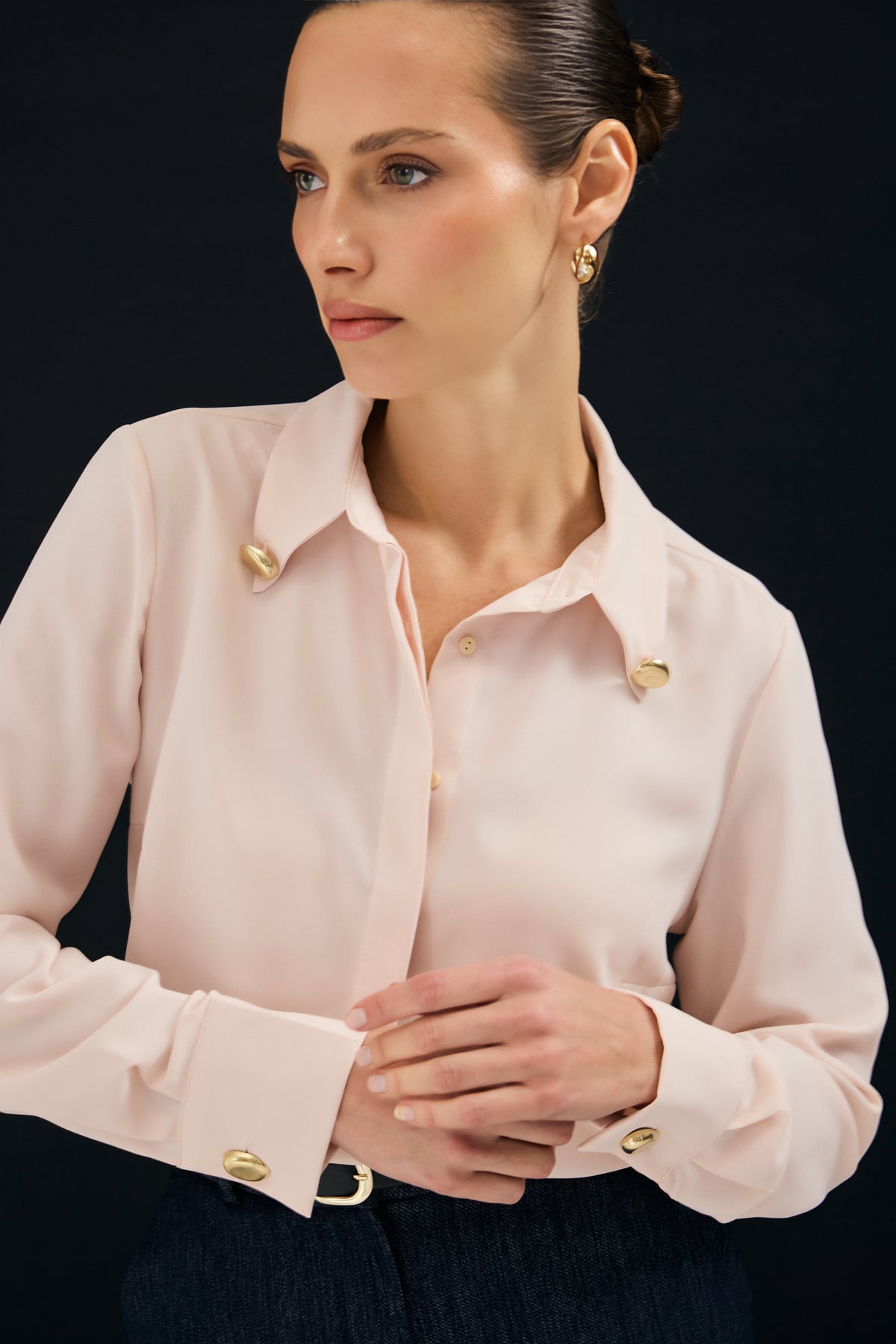 Lucy Shirt - Powder