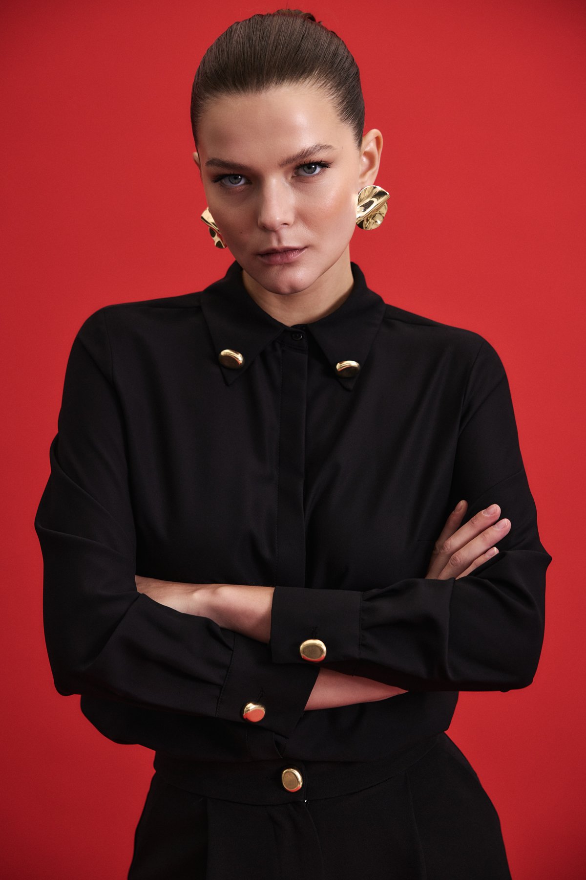 Lucy Gömlek - Siyah