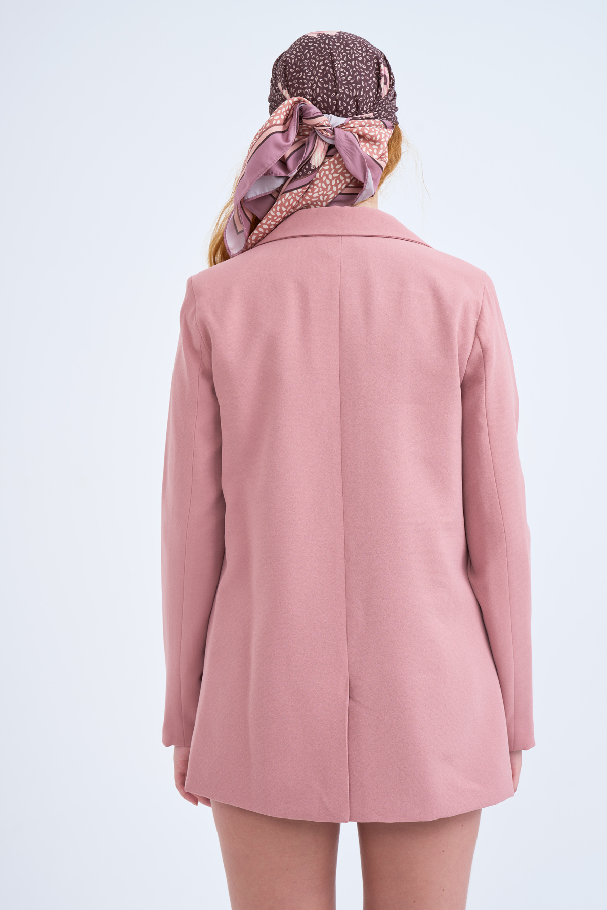Metal button boyfriend jacket - GUL KURUSU