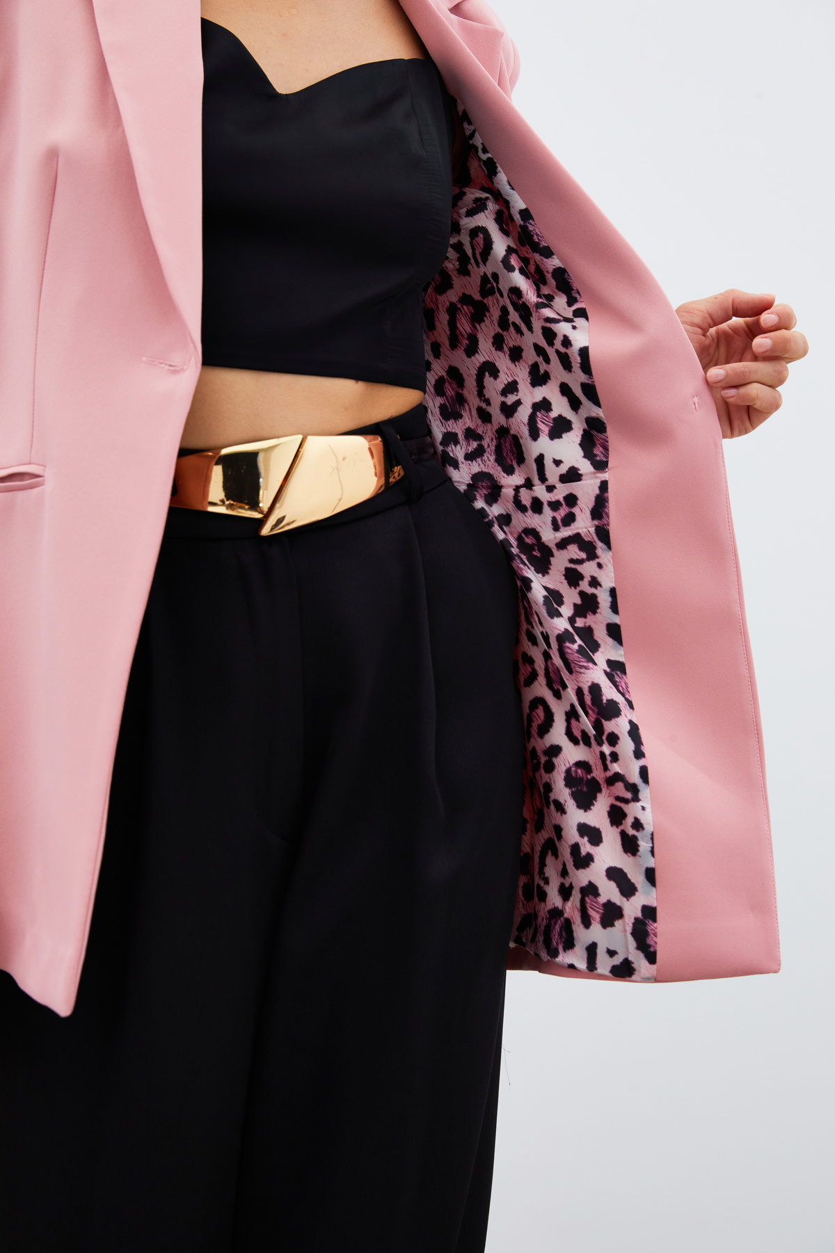 Mono Yaka Klasik Ceket - PUDRA