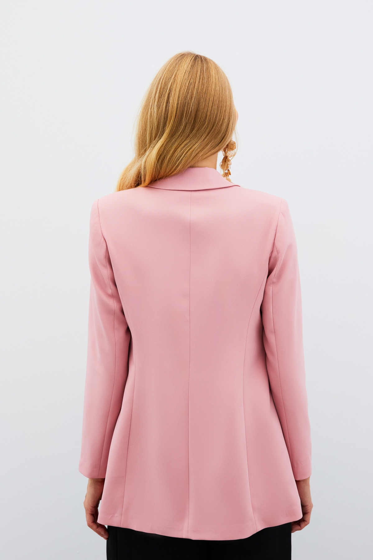 Mono Yaka Klasik Ceket - PUDRA