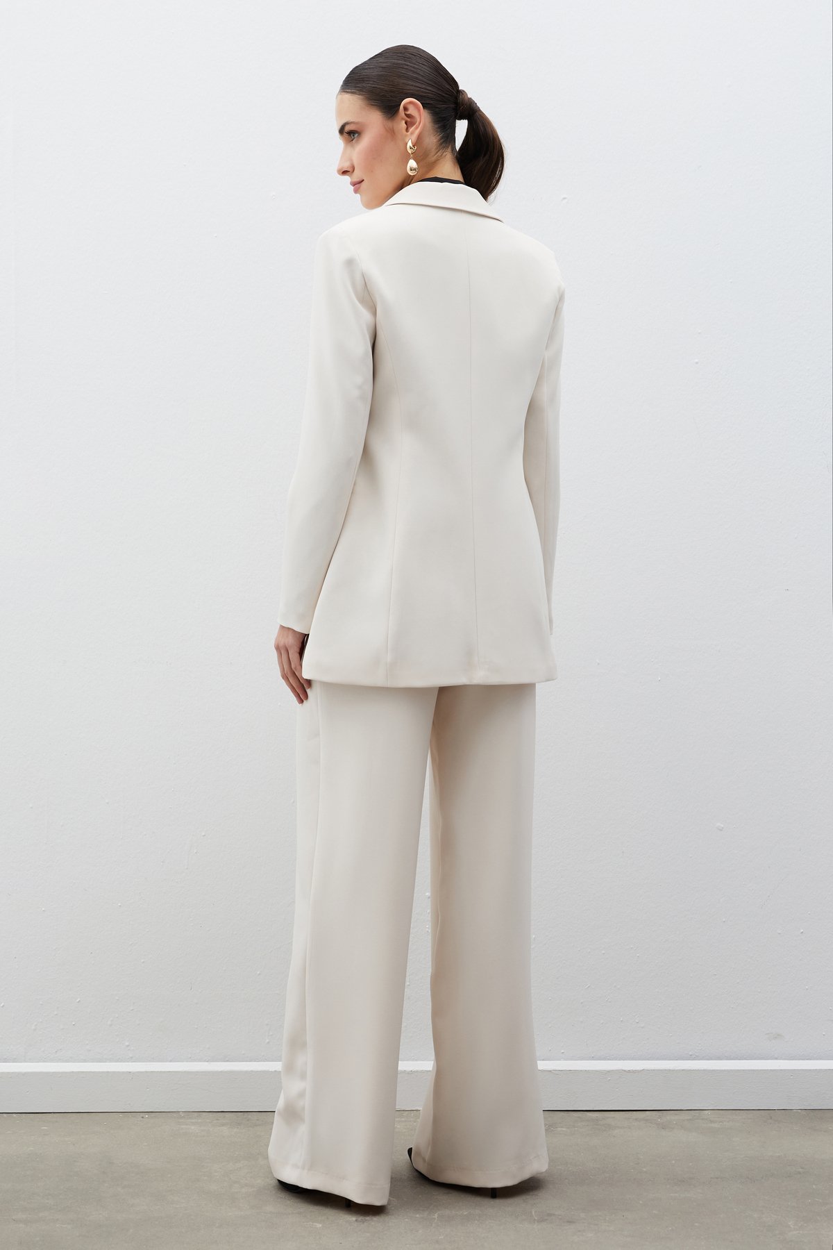 Mono Yaka Klasik Ceket - TAŞ