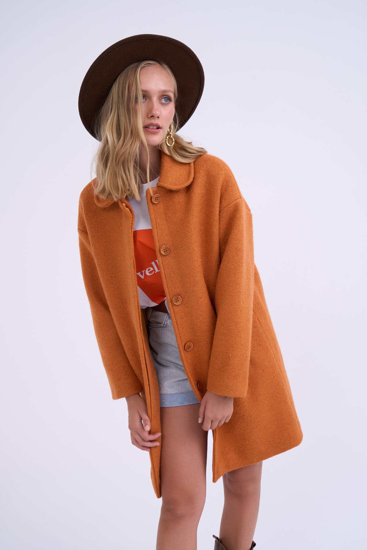 Oversize cepli kaban - ORANJ
