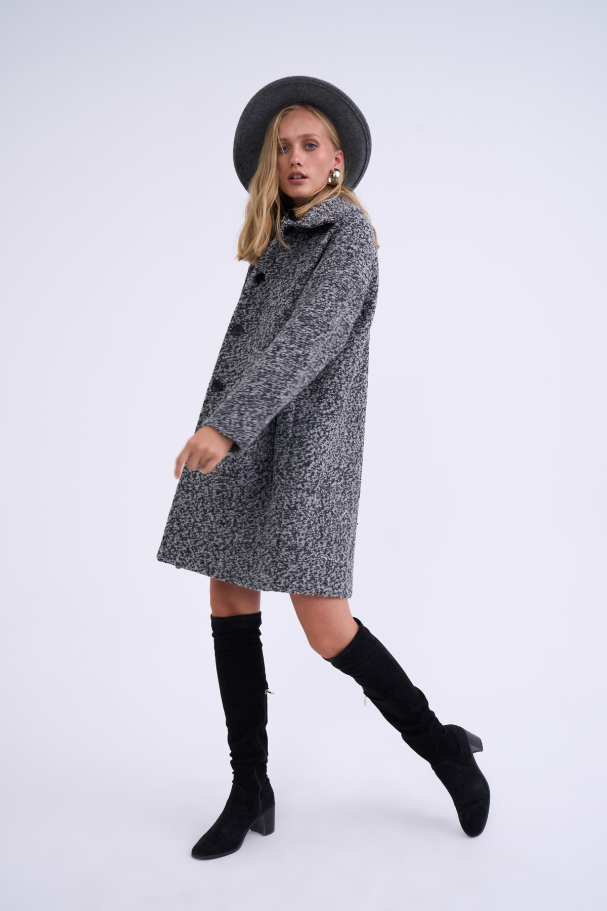 Oversize cepli kaban - SİYAH