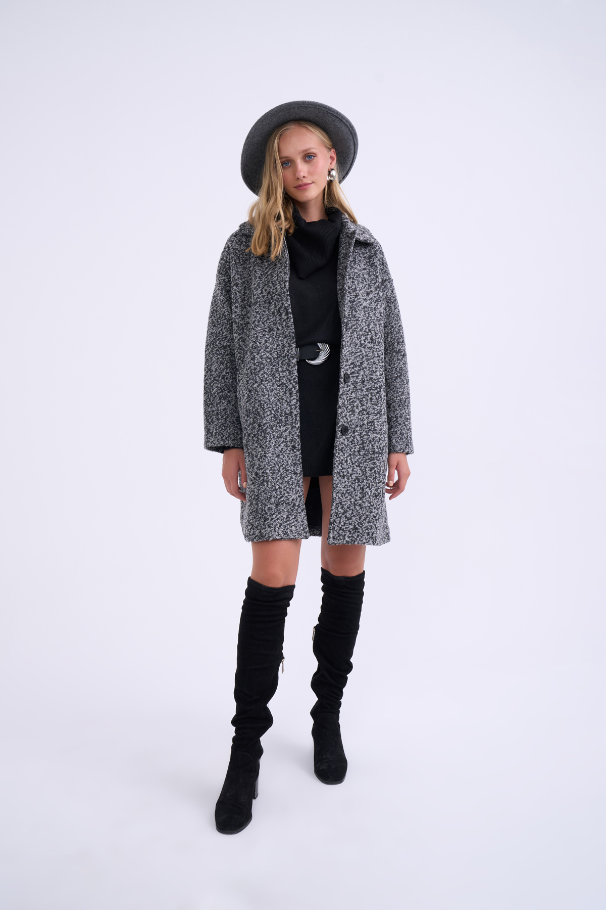 Oversize cepli kaban - SİYAH