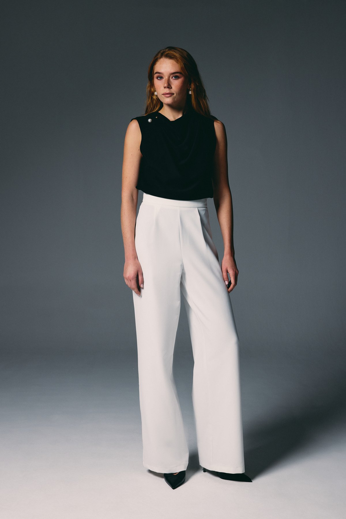 Palazzo Pantolon - Ekru