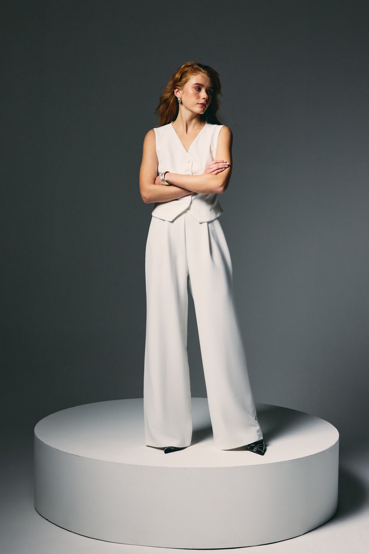 Palazzo Pantolon - Ekru