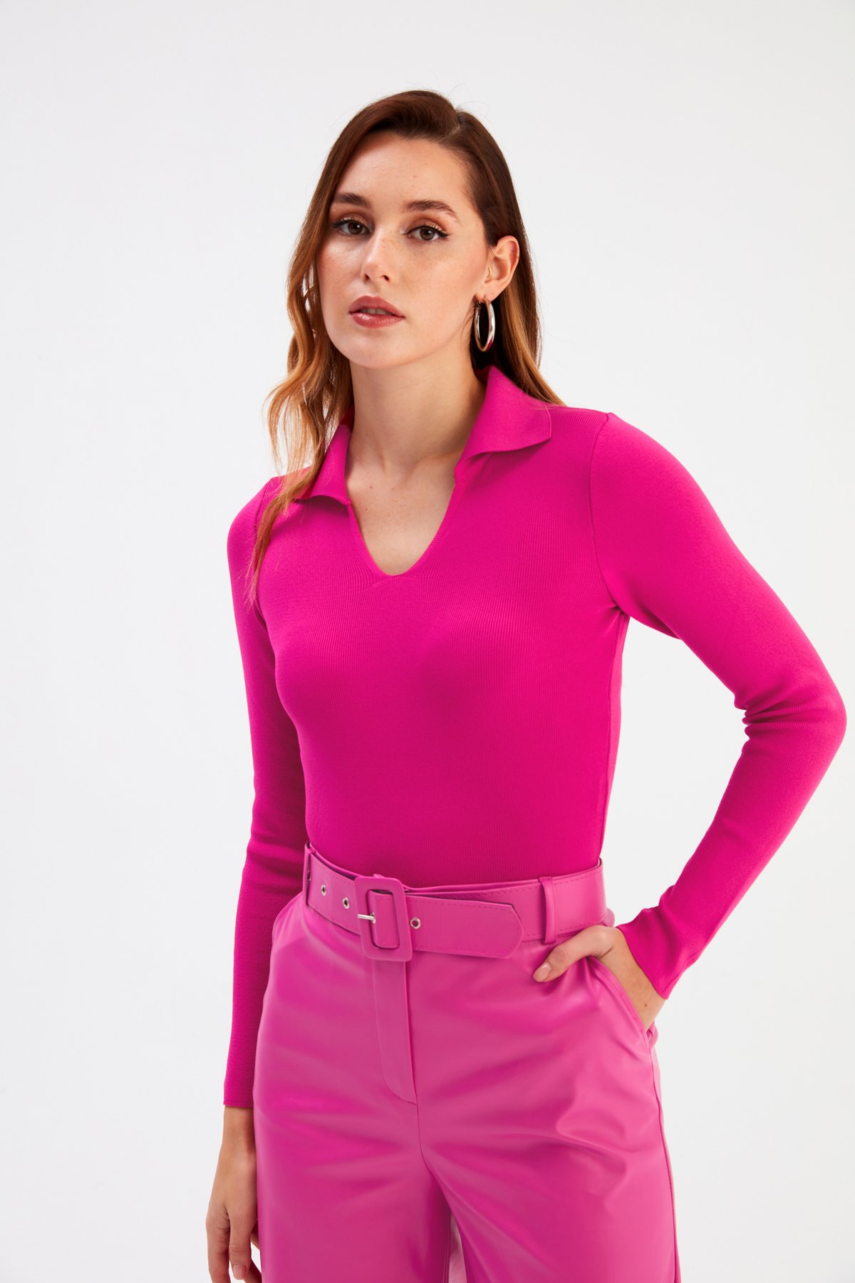 Polo Yaka Triko - FUŞYA