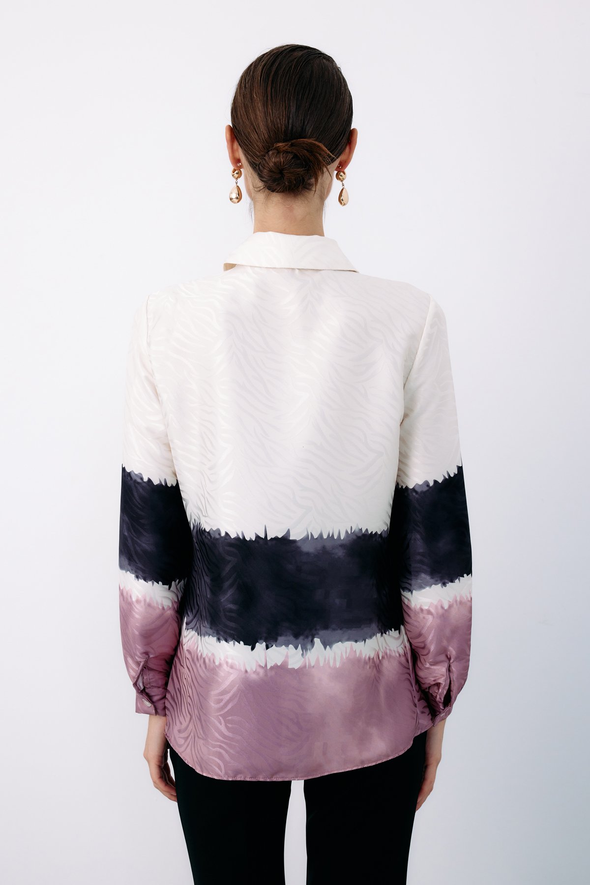 Renkli Klasik Gömlek - PUDRA