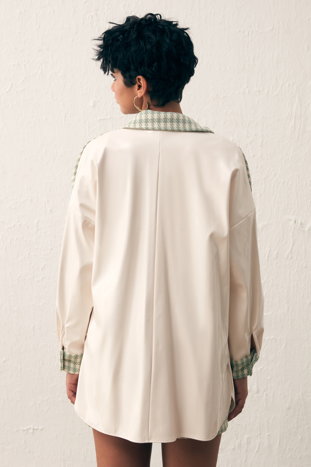 Rugan Kazayağı Gömlek - ÇAĞLA YEŞİLİ