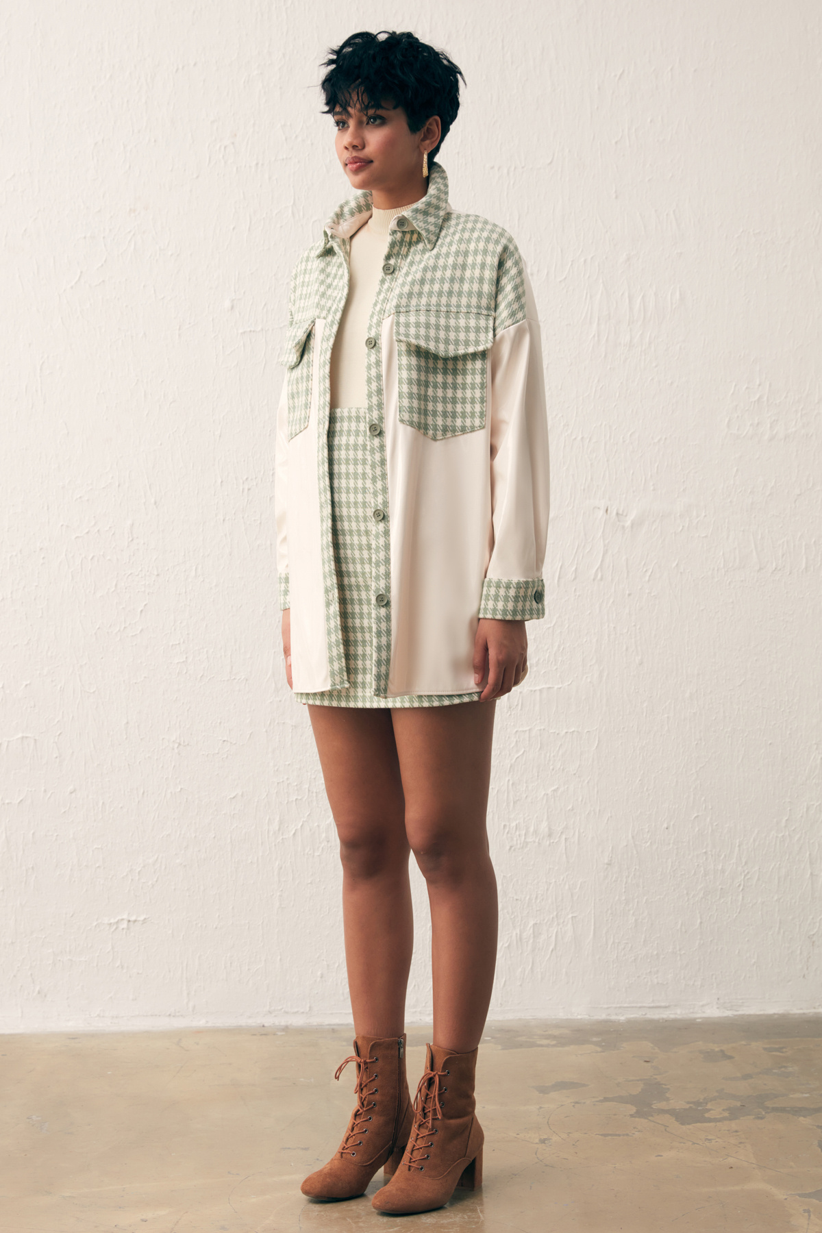 Rugan Kazayağı Gömlek - ÇAĞLA YEŞİLİ