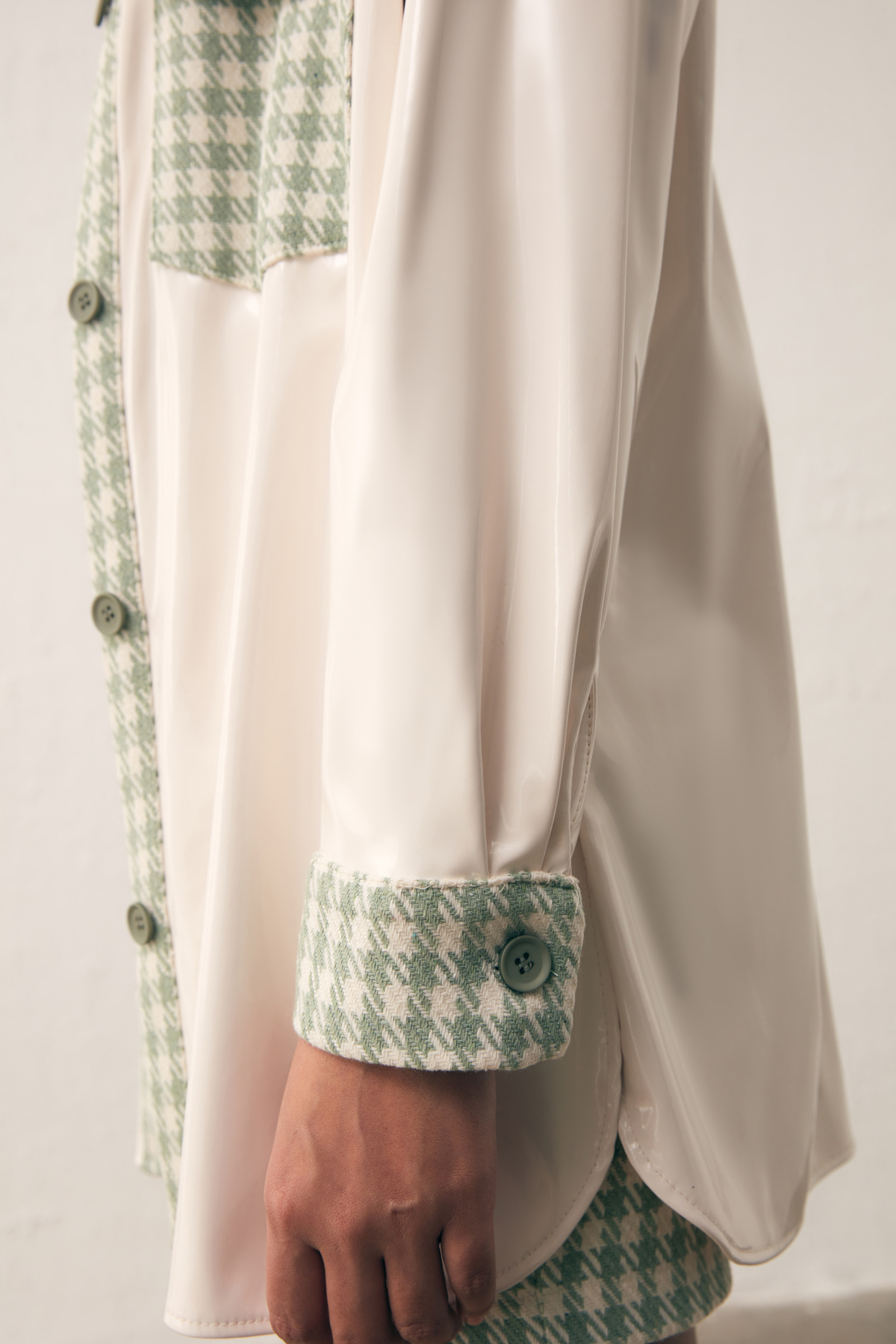 Rugan Kazayağı Gömlek - ÇAĞLA YEŞİLİ