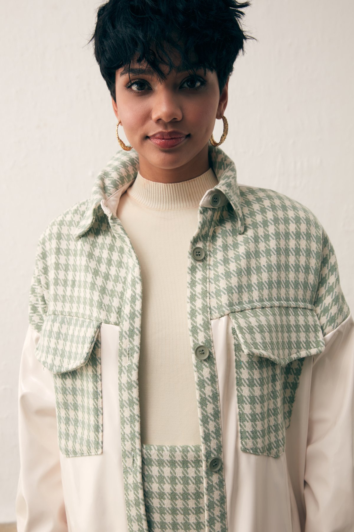 Rugan Kazayağı Gömlek - ÇAĞLA YEŞİLİ