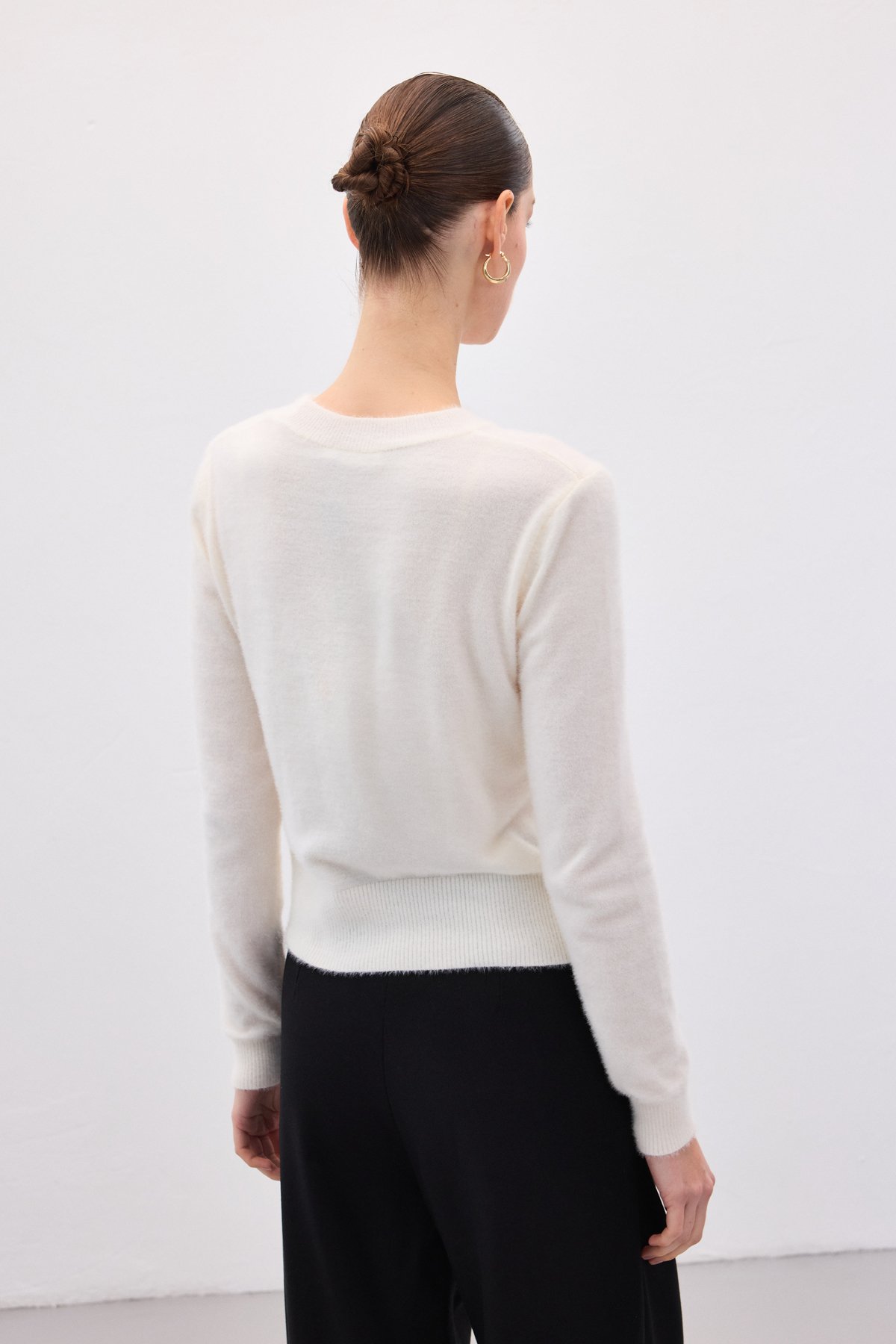 Sakallı Triko - Ekru