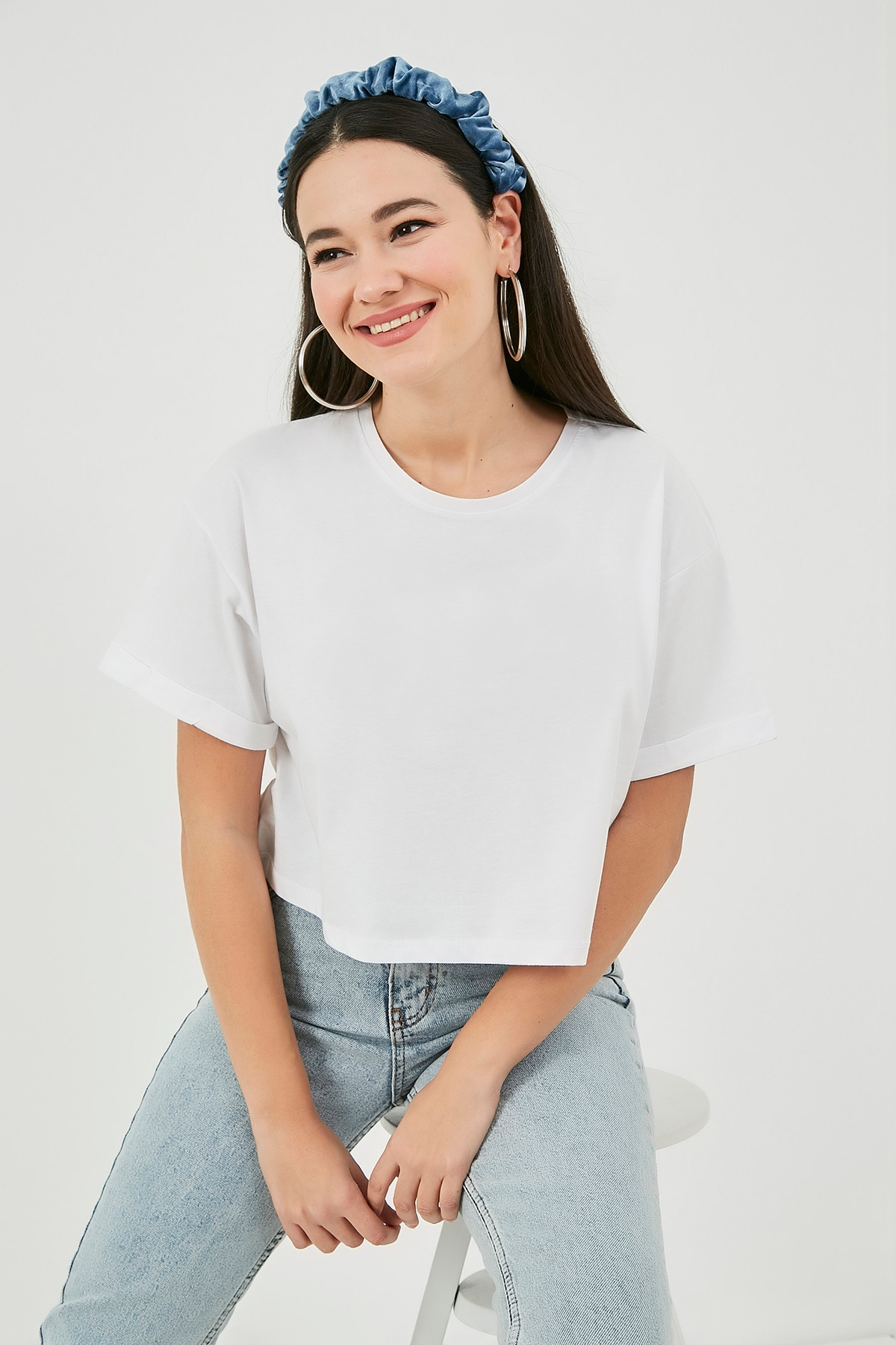 Salaş Basic Tshirt - BEYAZ