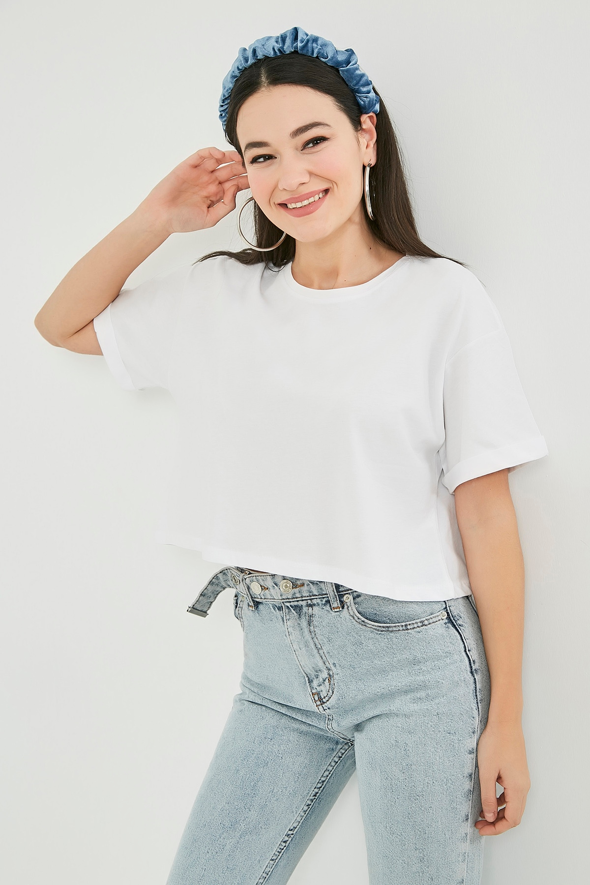Salaş Basic Tshirt - BEYAZ