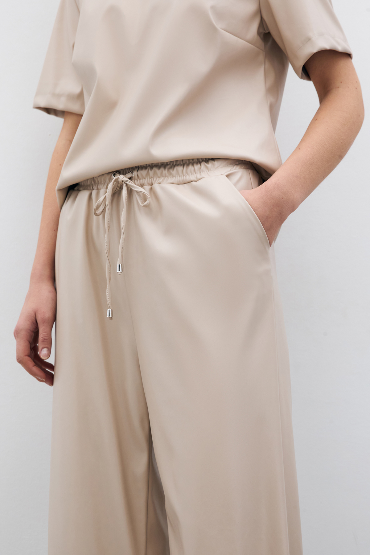 Salaş Deri Pantolon - TAŞ