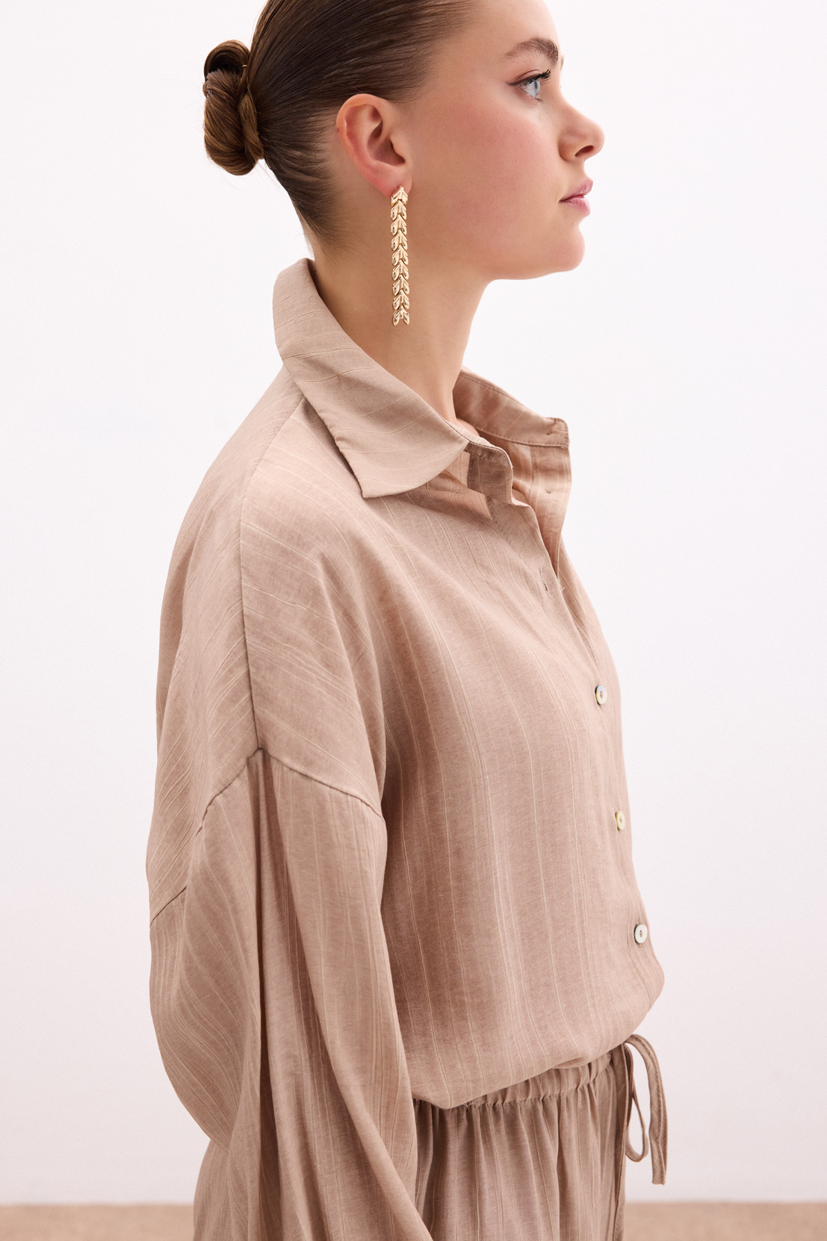 Salaş Gömlek - Camel