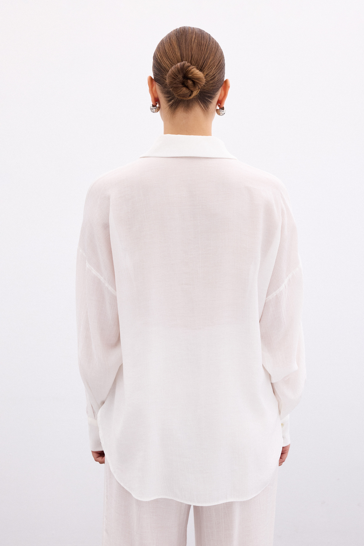 Salaş Gömlek - Ekru