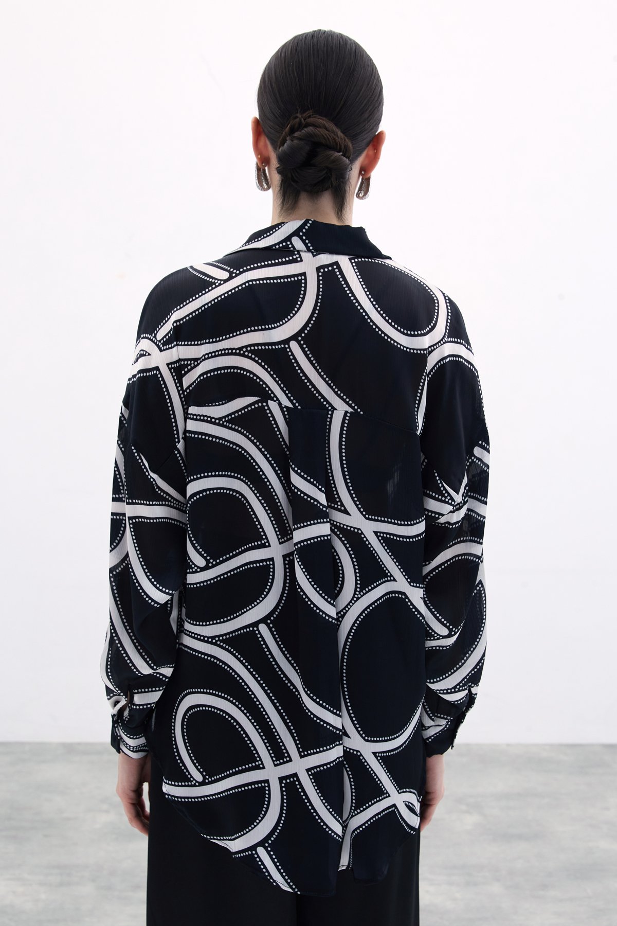 Salaş Gömlek - Siyah