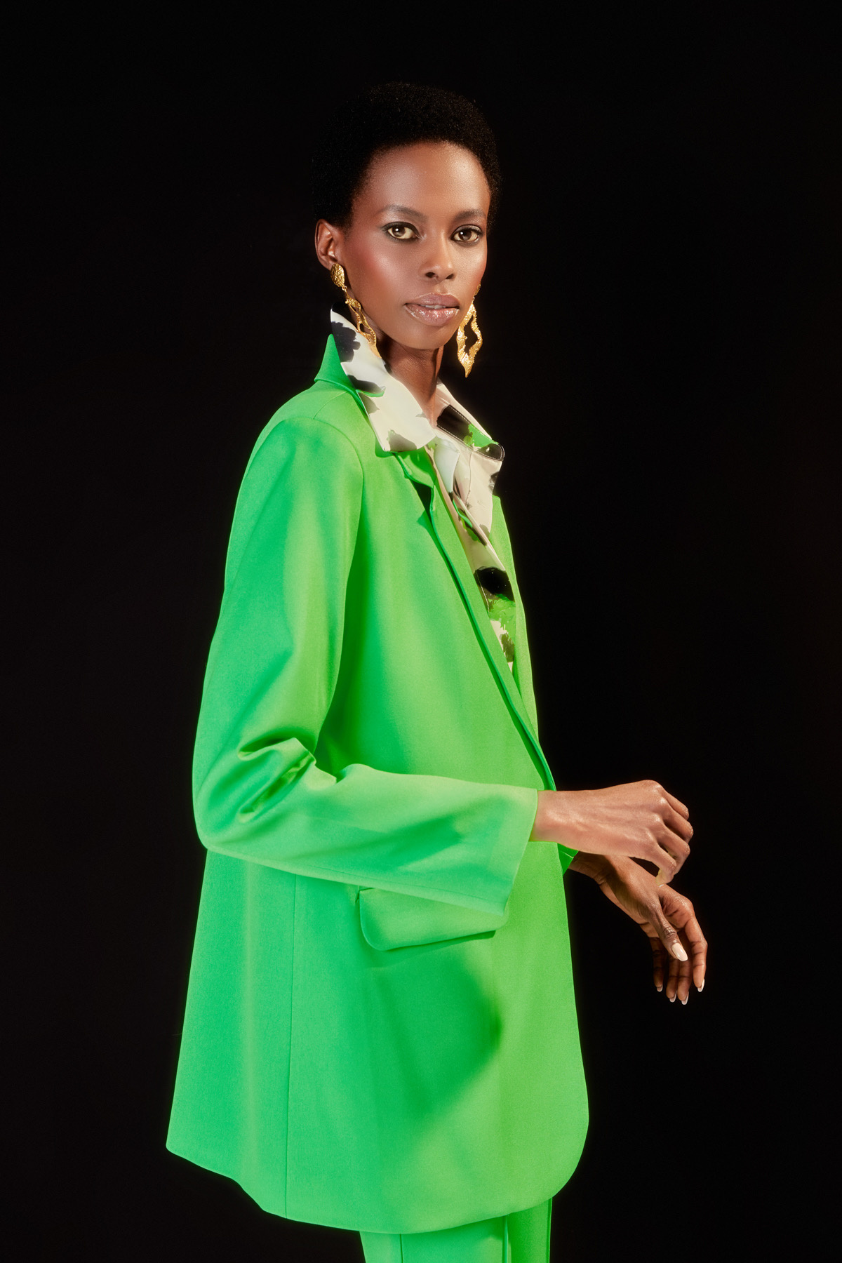 Salaş Klasik Ceket - AÇIK YEŞİL