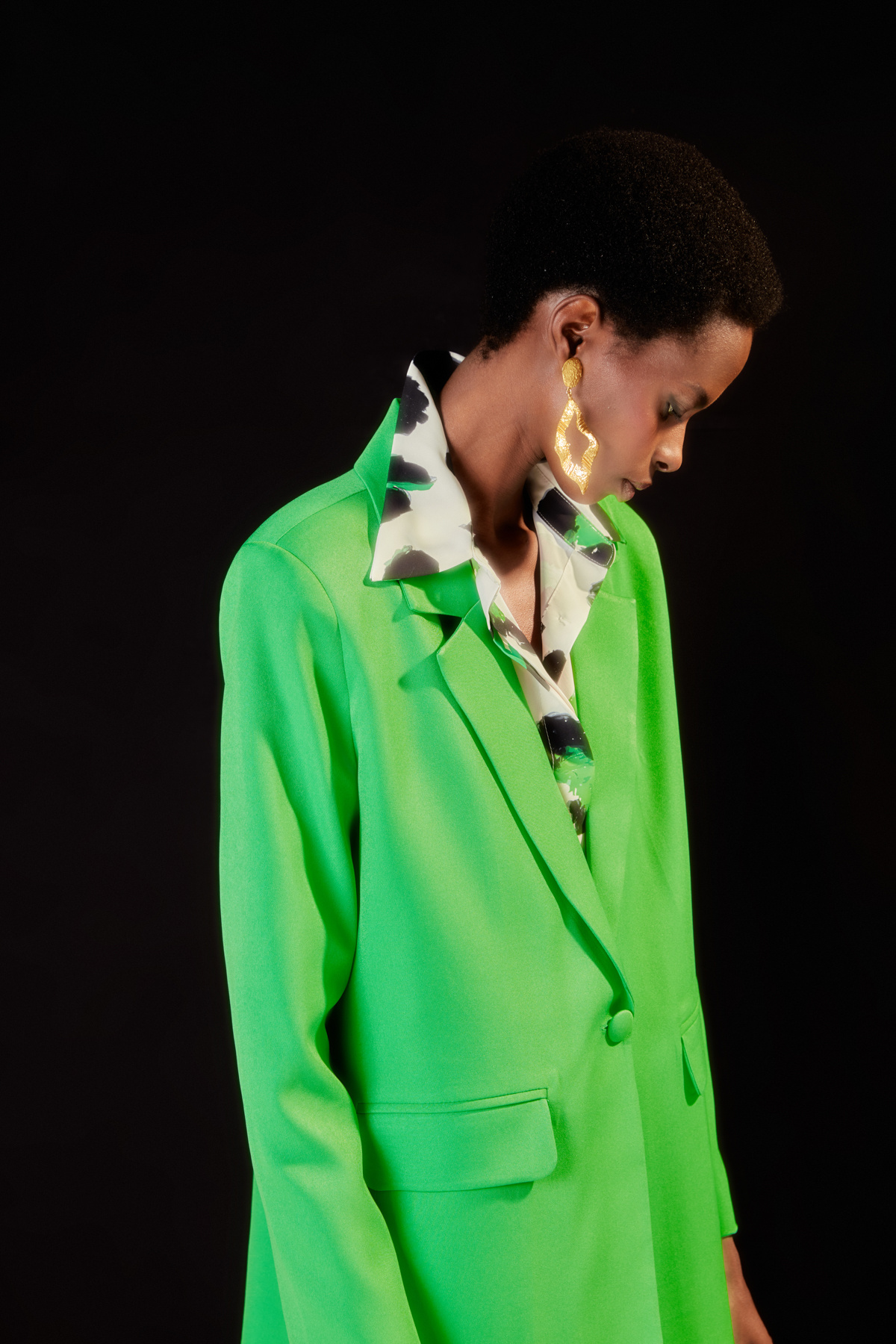 Salaş Klasik Ceket - AÇIK YEŞİL