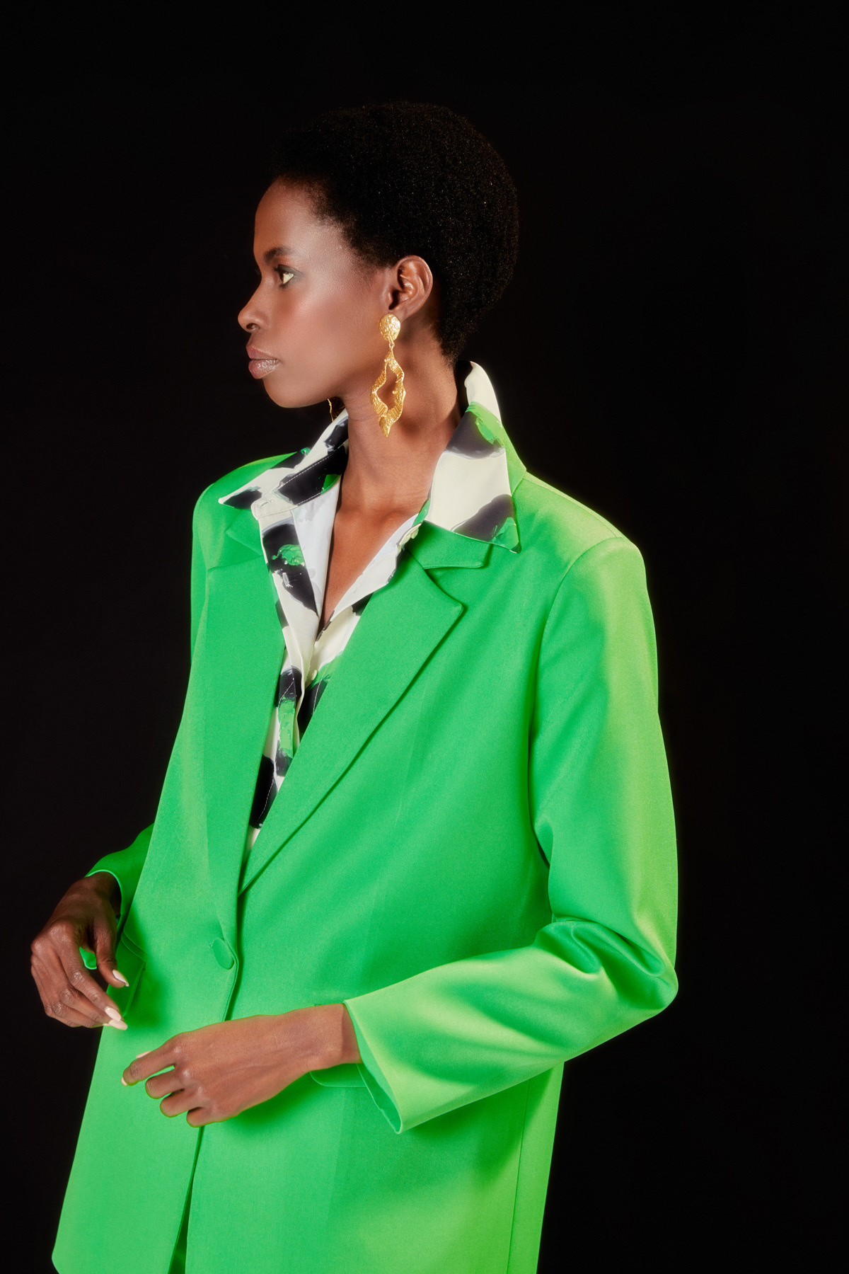 Salaş Klasik Ceket - AÇIK YEŞİL