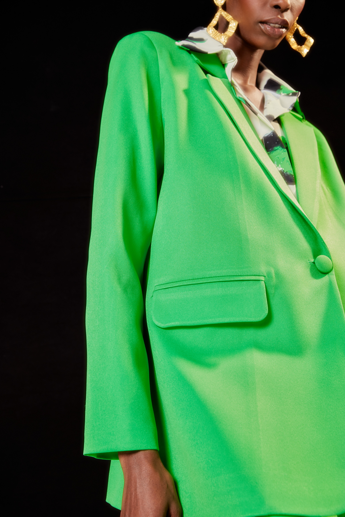 Salaş Klasik Ceket - AÇIK YEŞİL