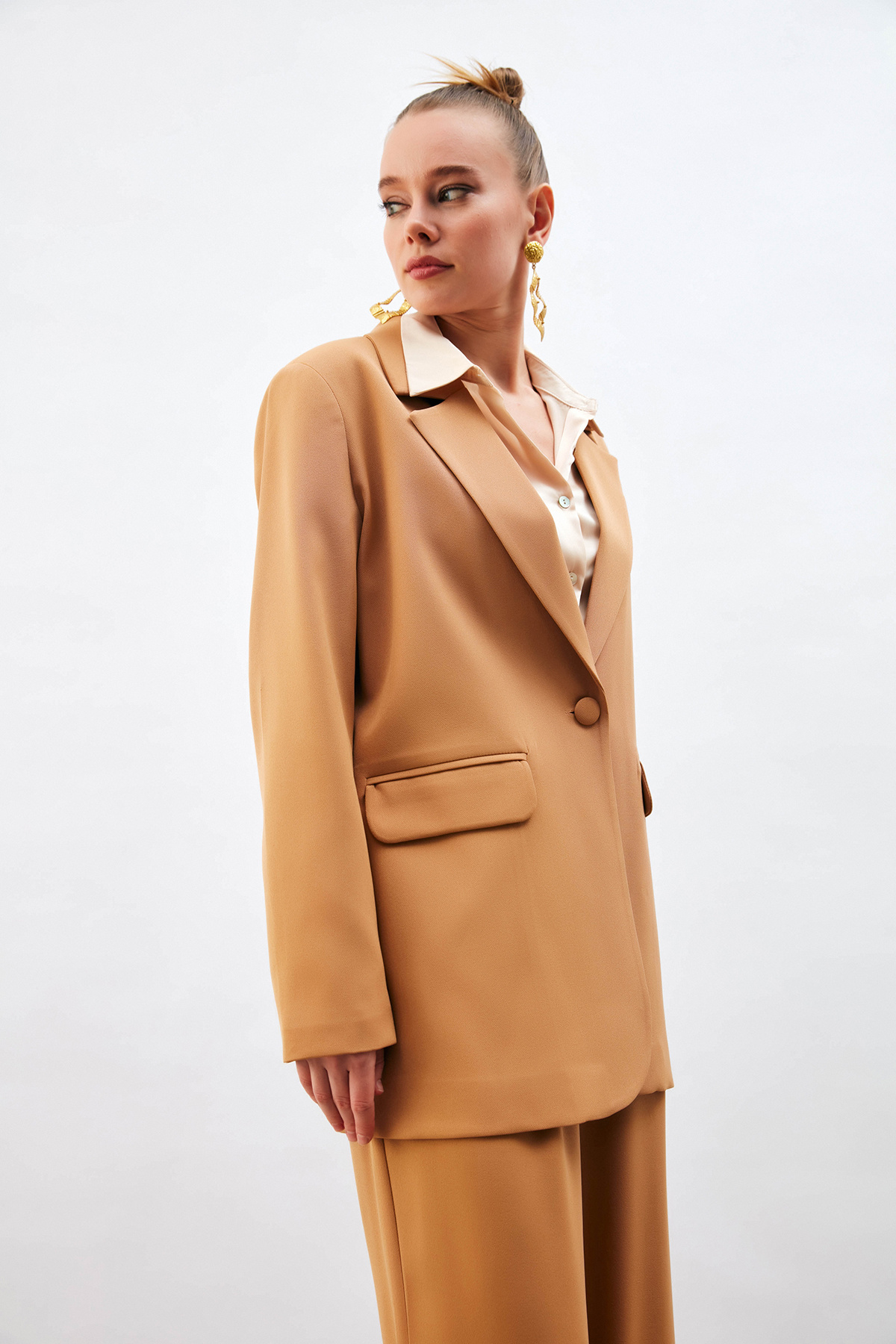 Salaş Klasik Ceket - CAMEL