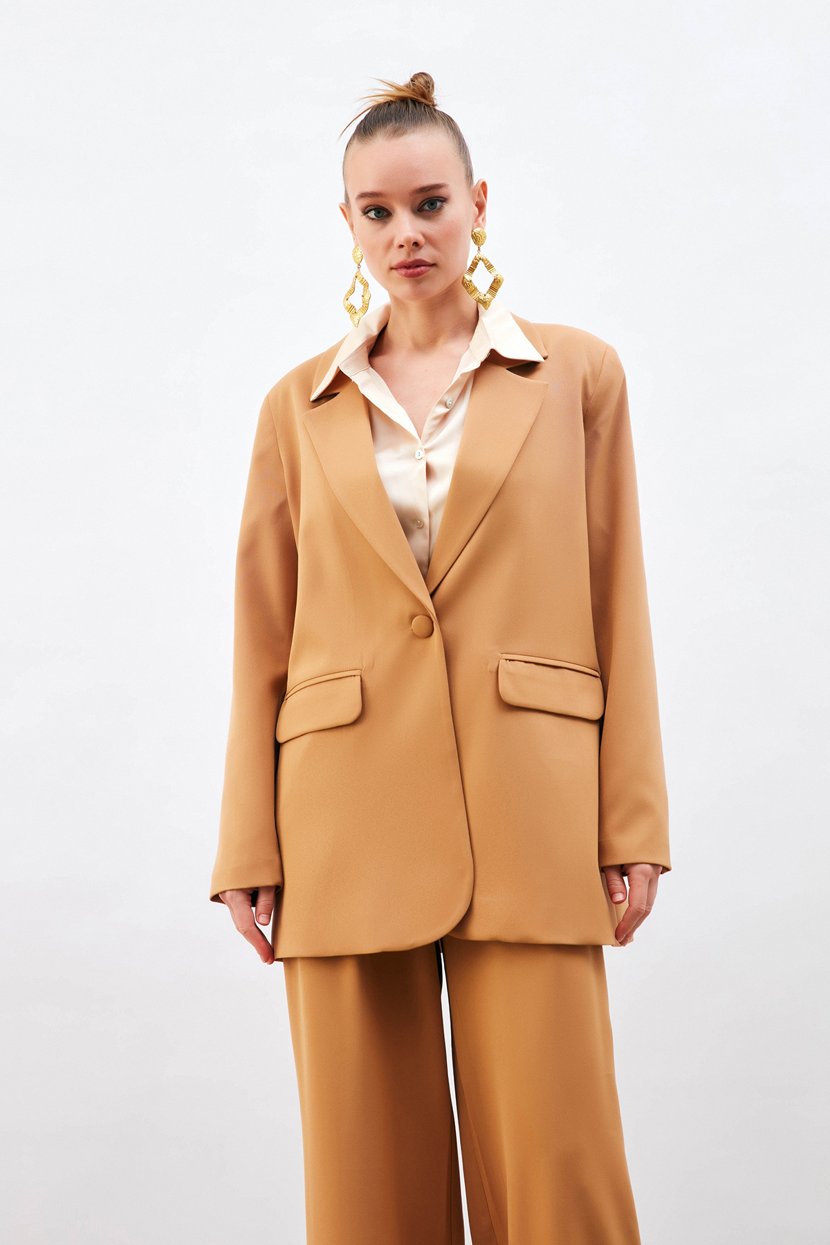 Salaş Klasik Ceket - CAMEL