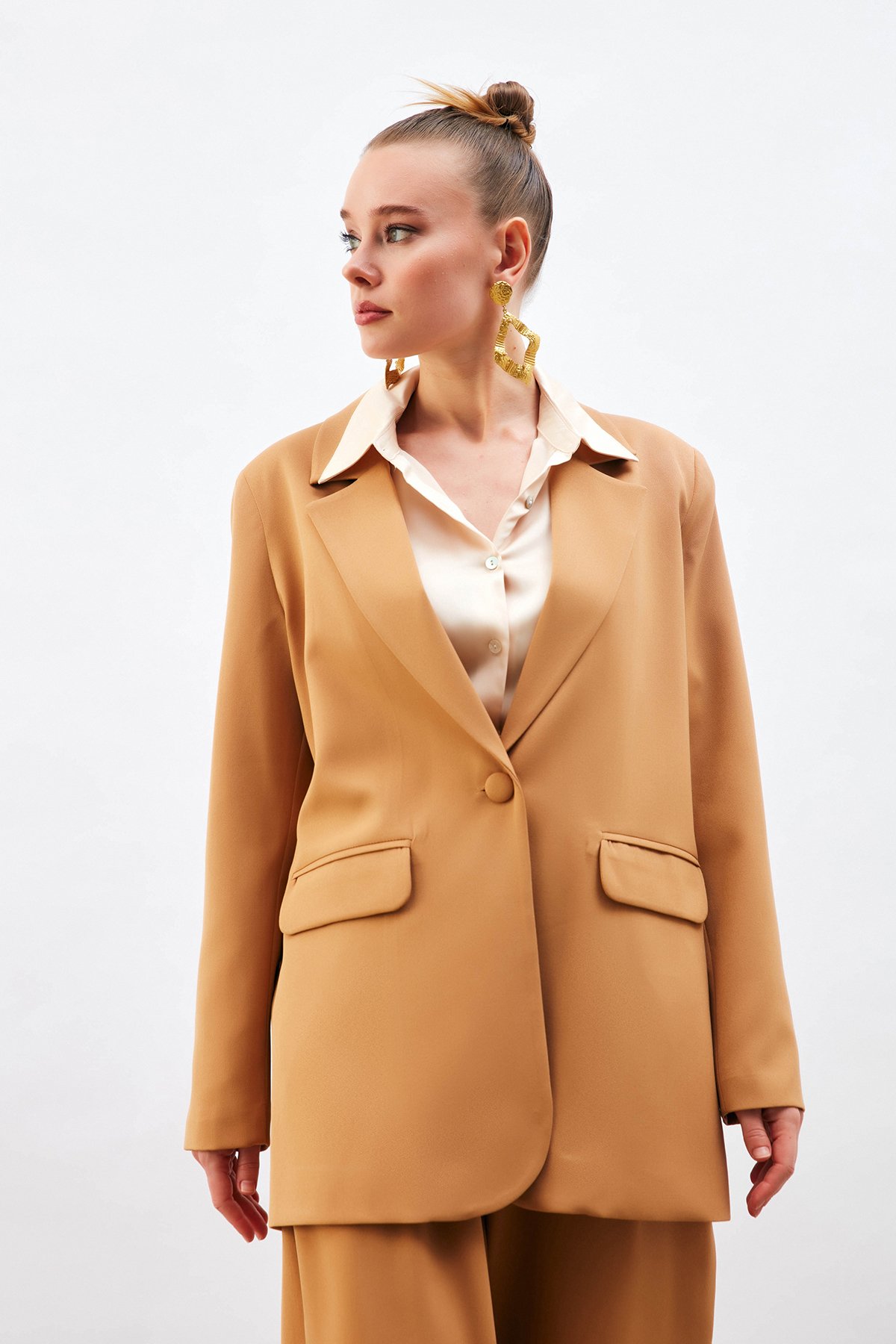 Salaş Klasik Ceket - CAMEL