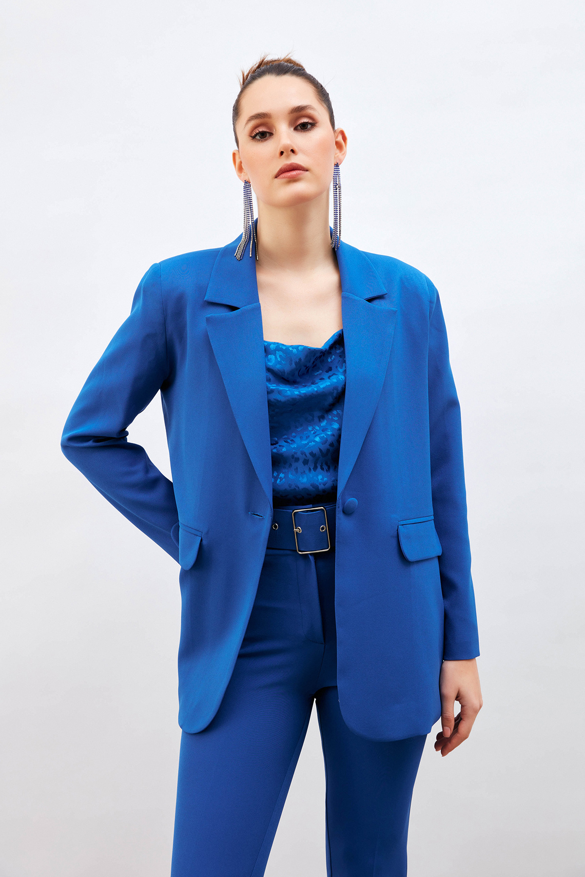 Salaş Klasik Ceket - İNDİGO