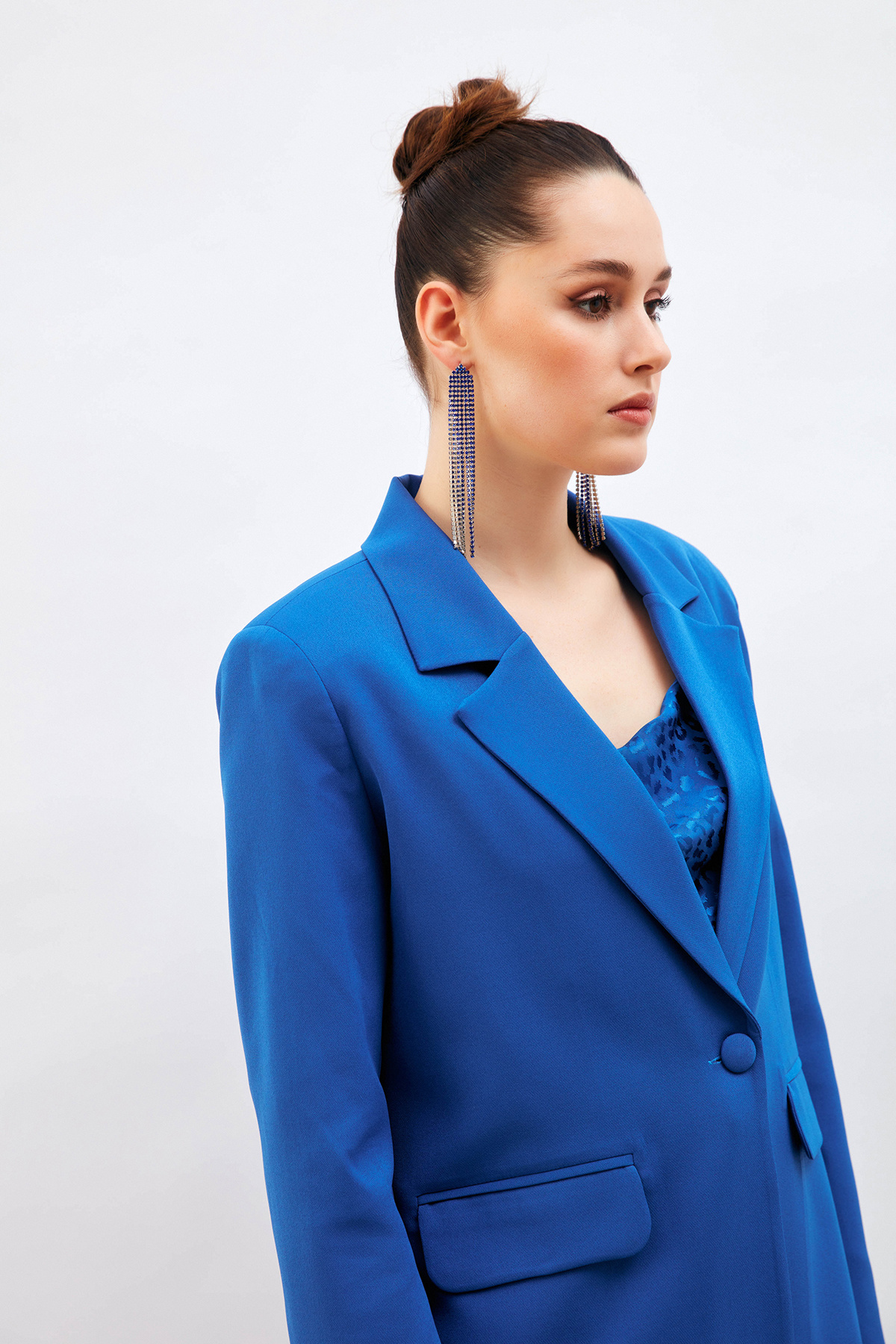 Salaş Klasik Ceket - İNDİGO