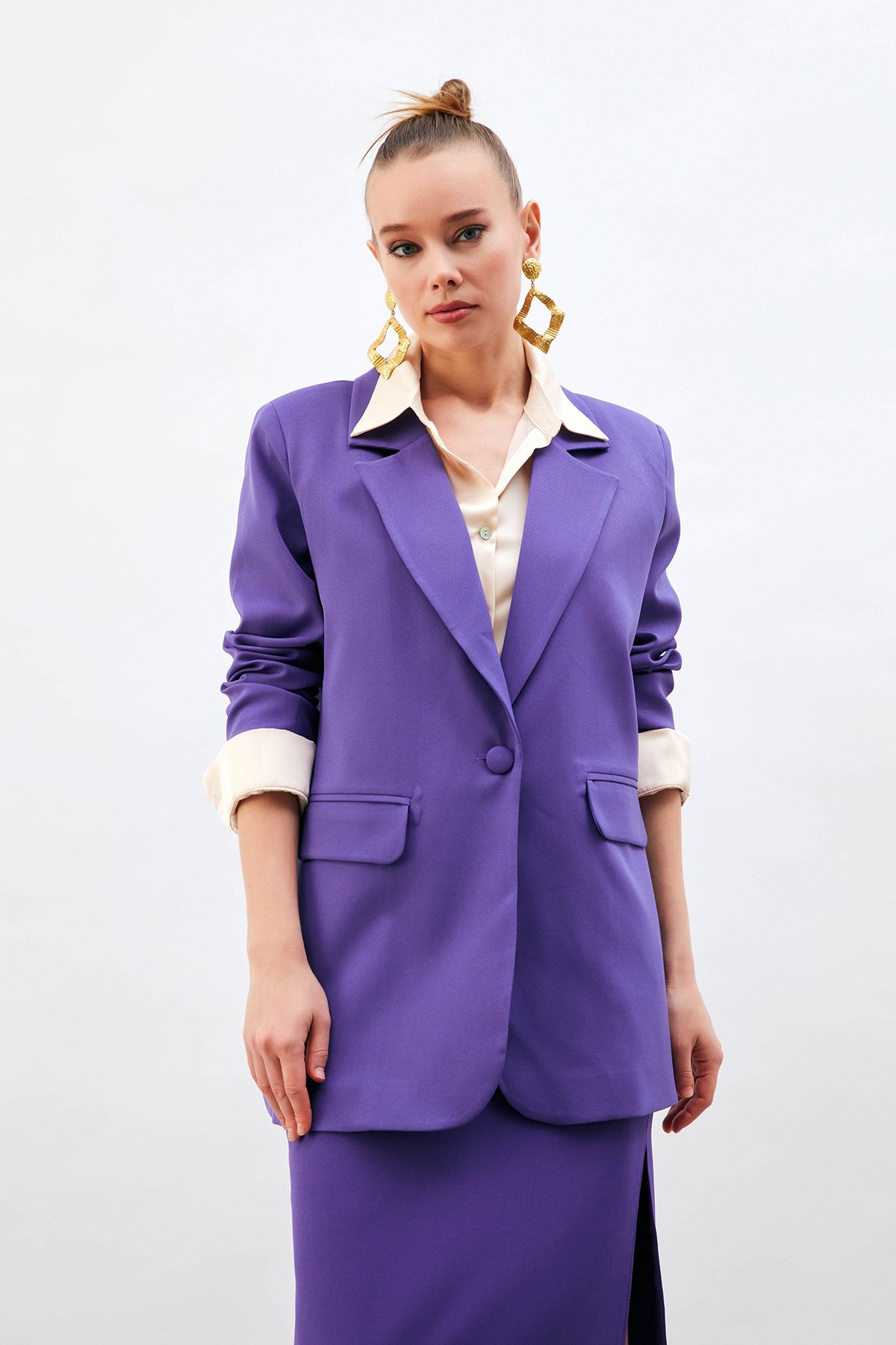 Salaş Klasik Ceket - MOR