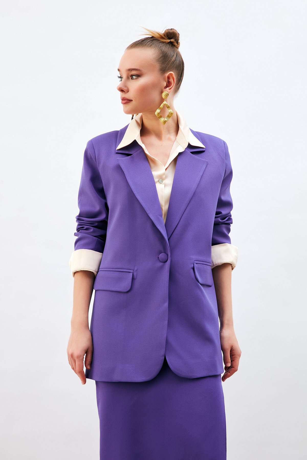 Salaş Klasik Ceket - MOR