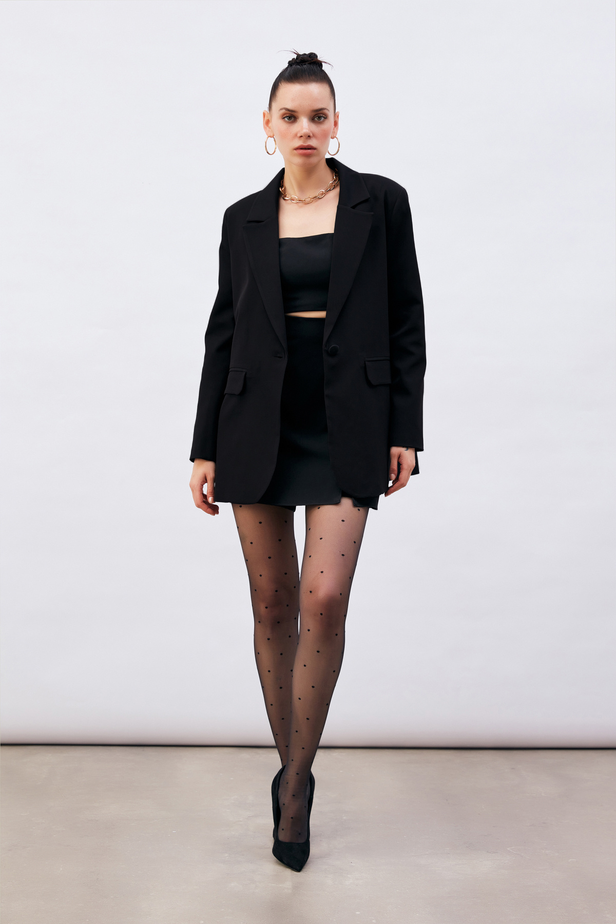 Salaş Klasik Ceket - SİYAH