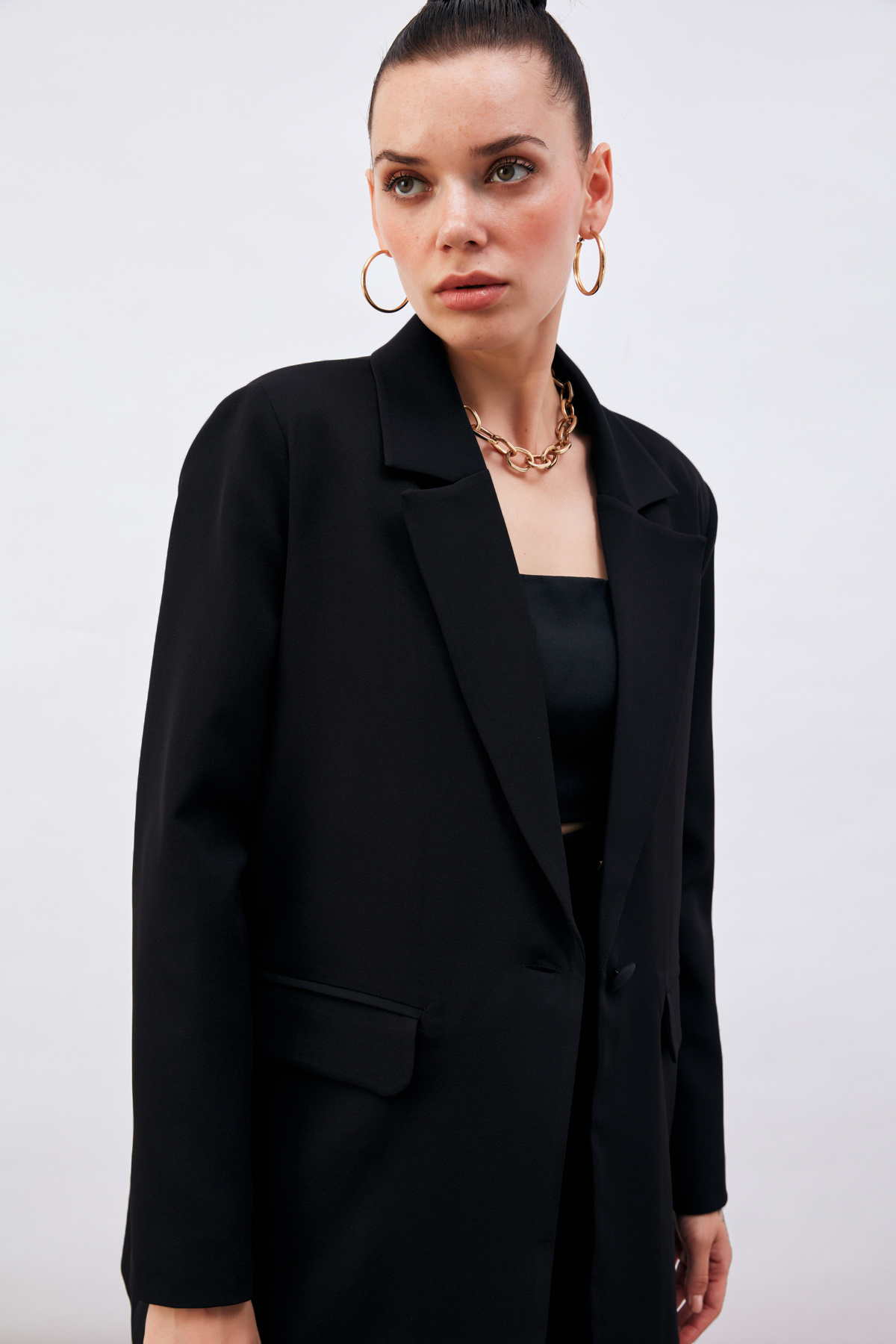 Salaş Klasik Ceket - SİYAH