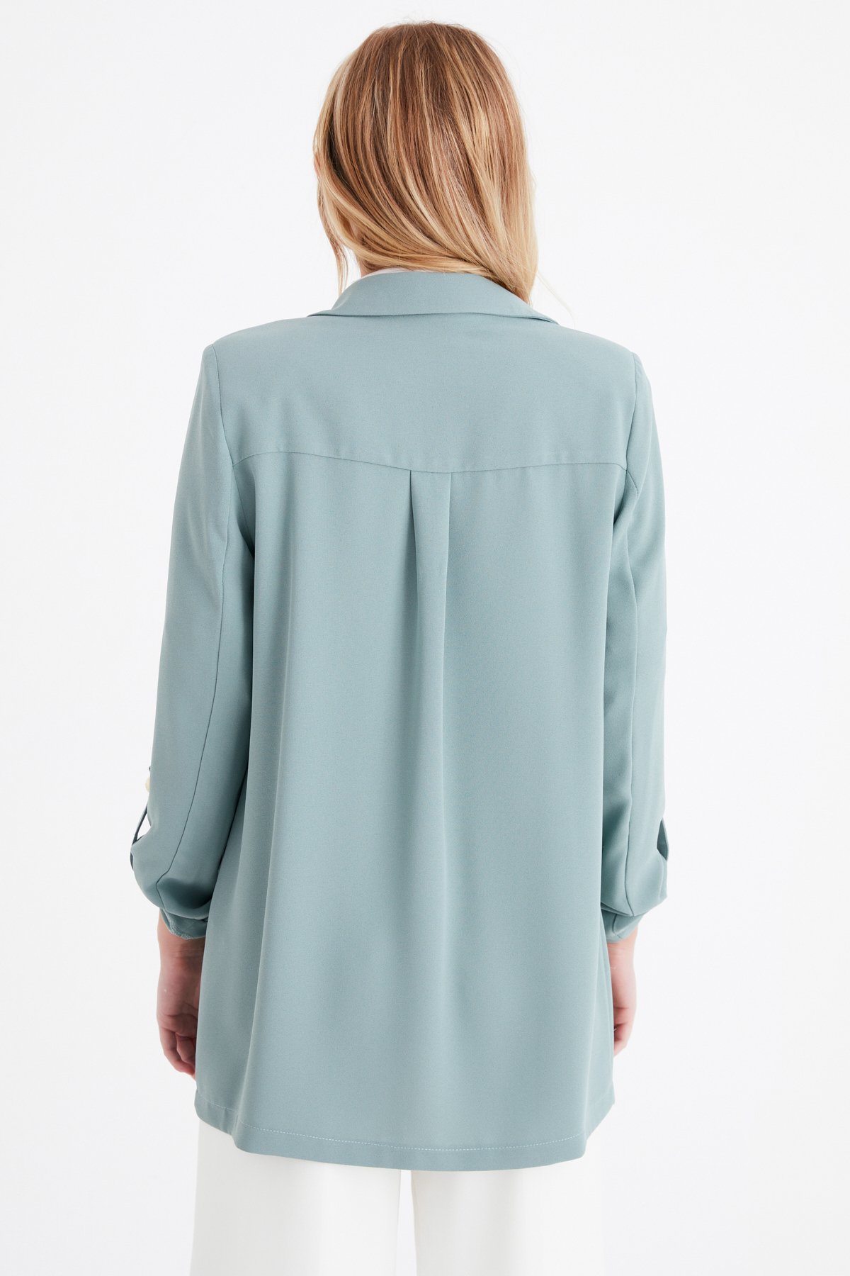 Salaş krep ceket - ÇAĞLA YEŞİLİ