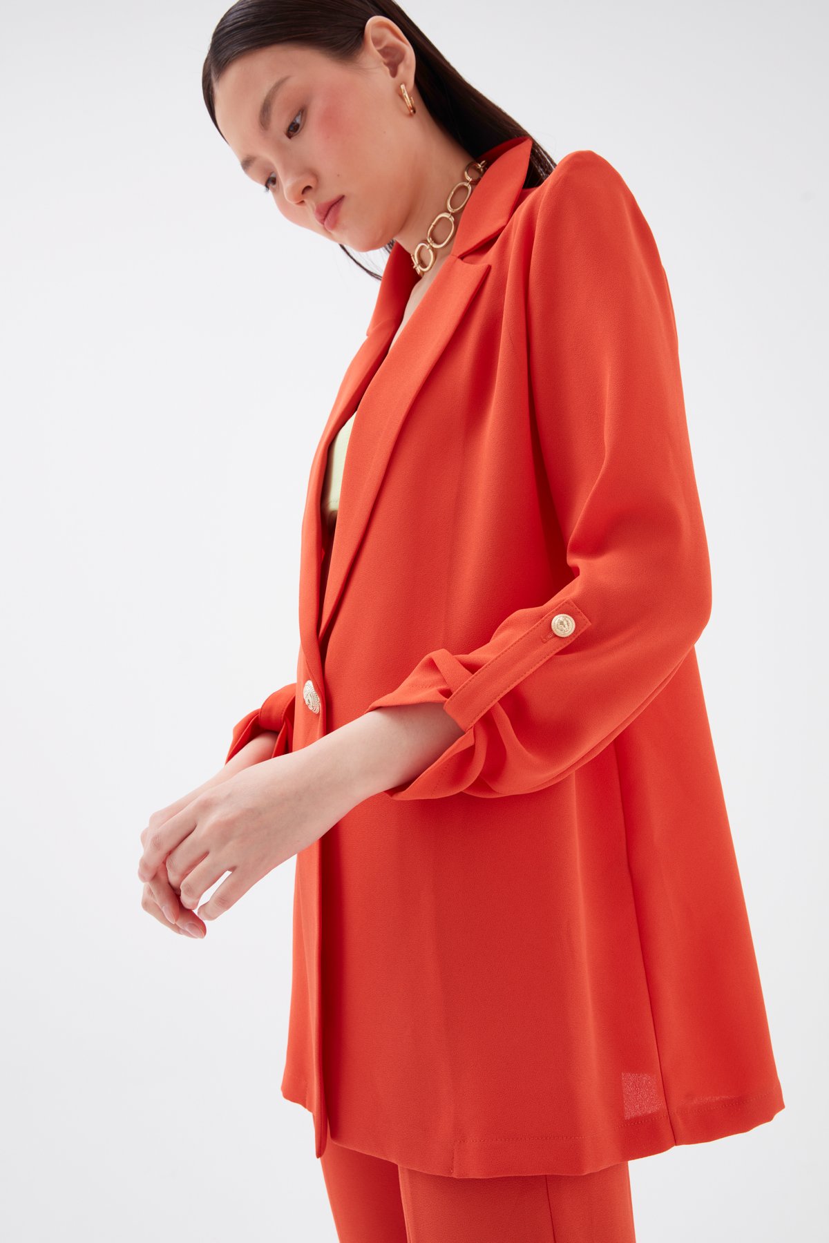 Salaş krep ceket - TARÇIN