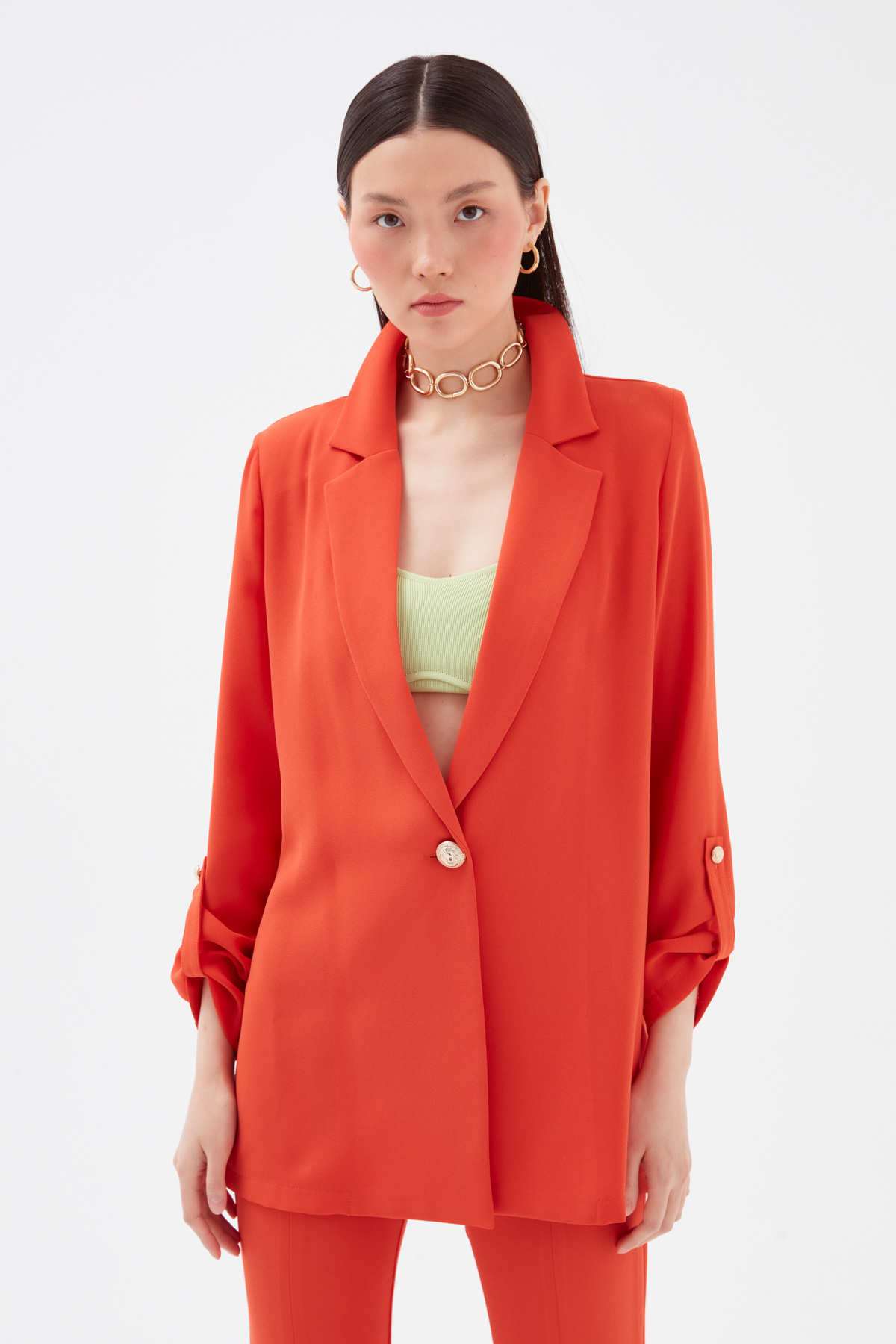 Salaş krep ceket - TARÇIN