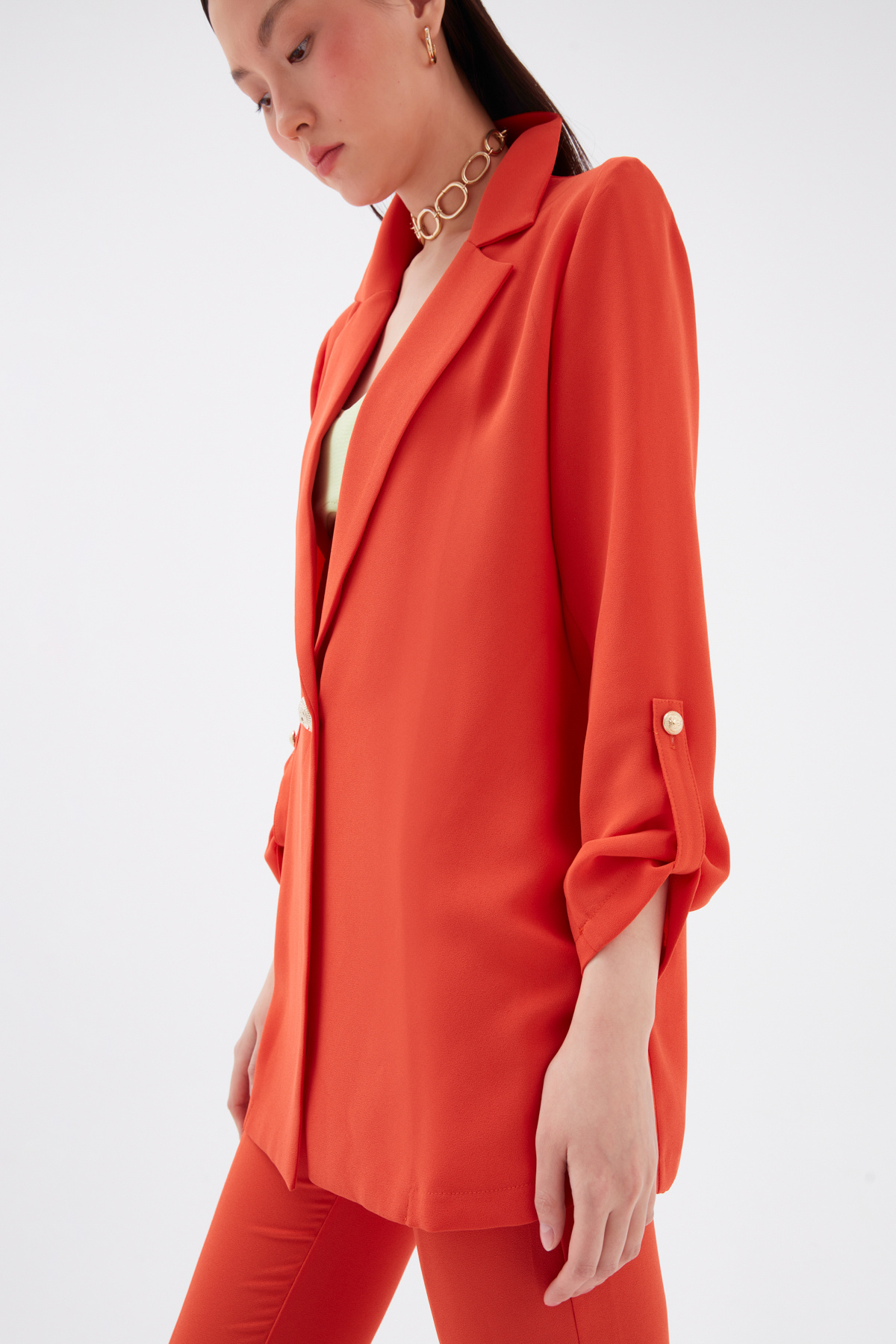 Salaş krep ceket - TARÇIN