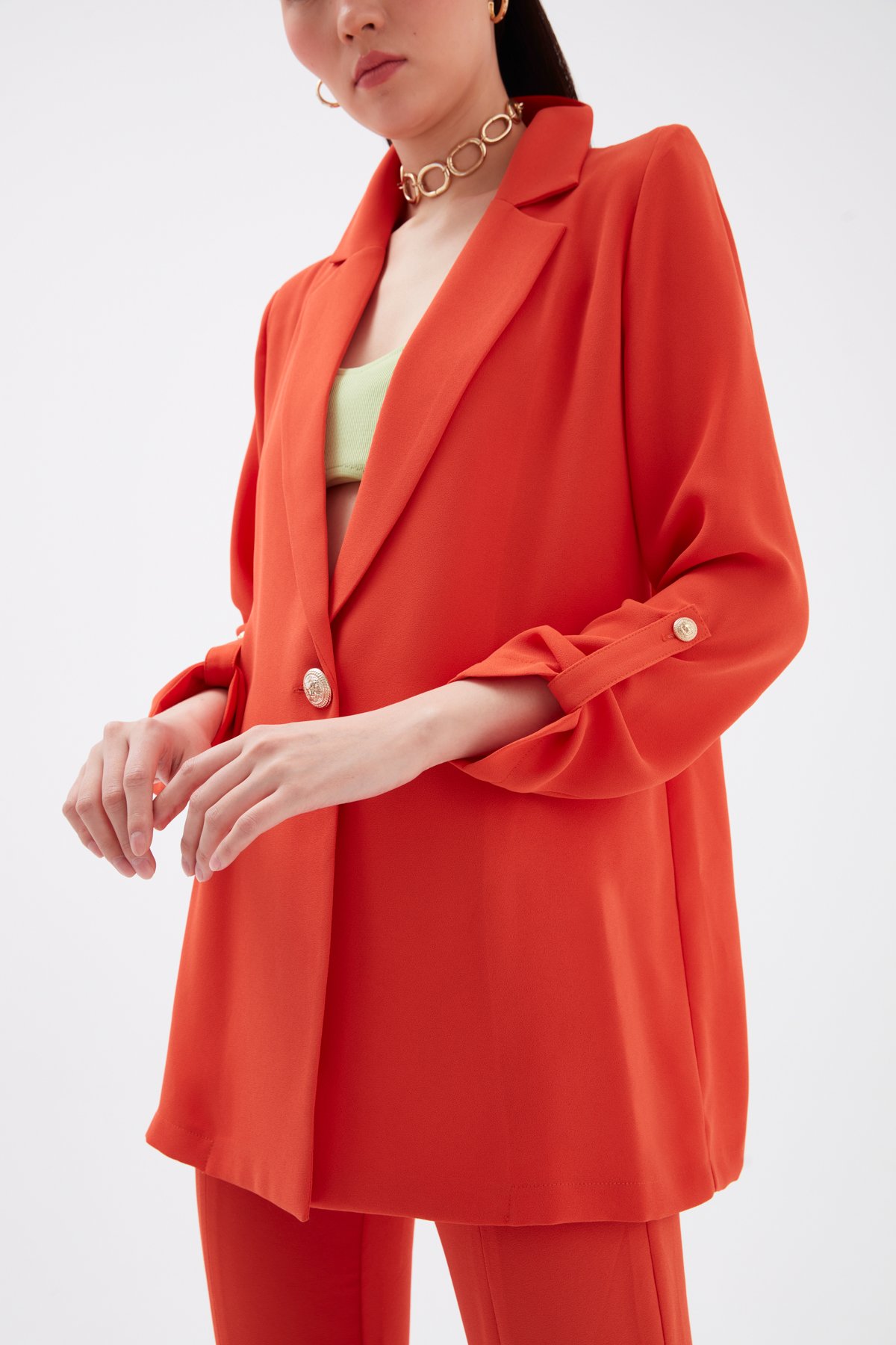 Salaş krep ceket - TARÇIN